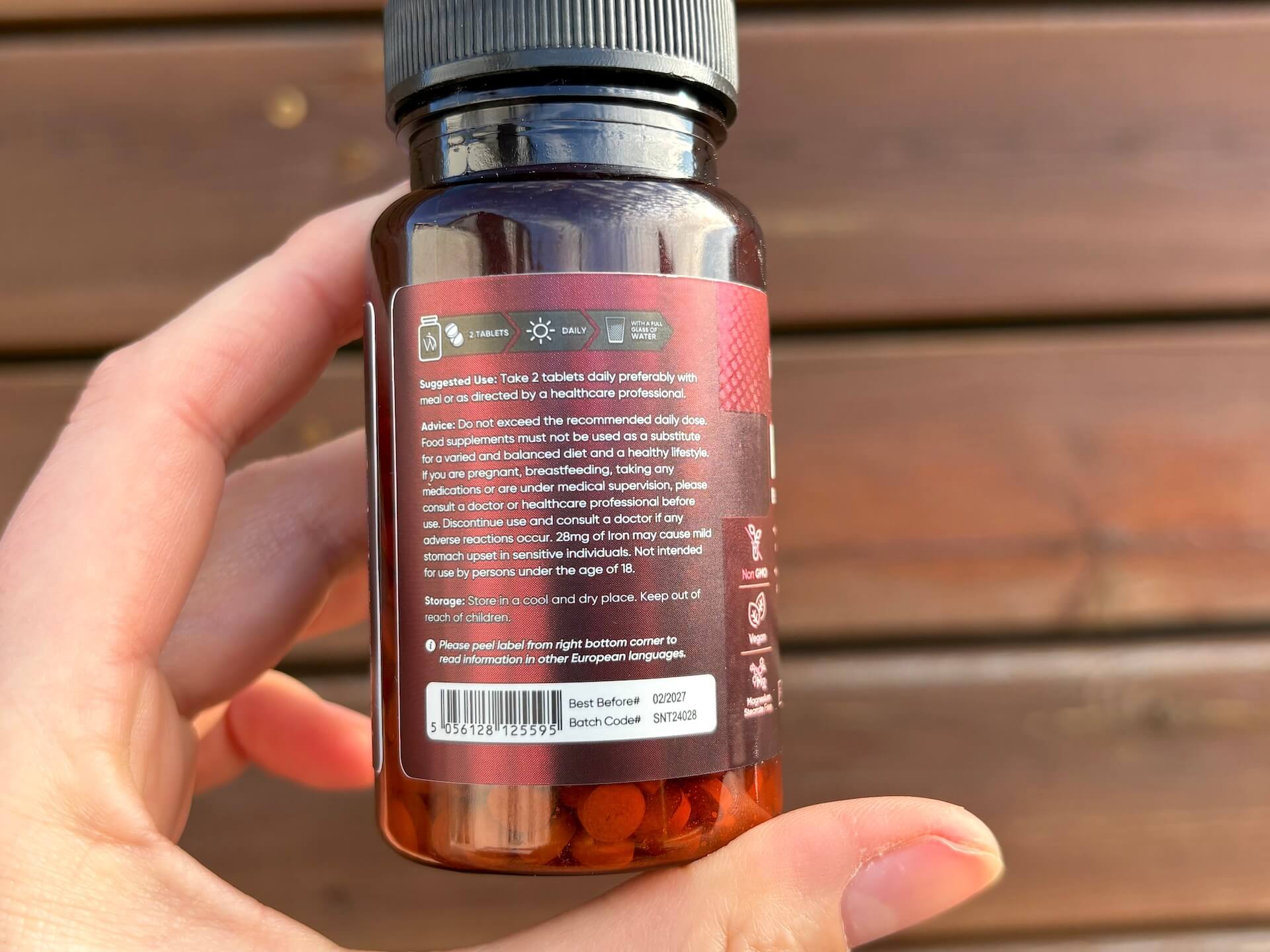 Information på Weightworld Iron Bisglycinate