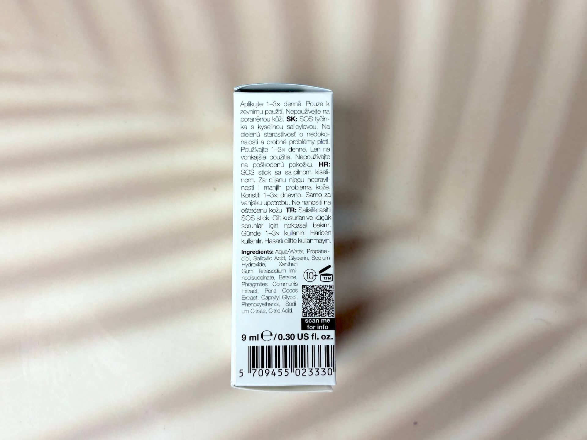Ingredienser i Australian Bodycare Salicylic Acid SOS Stick