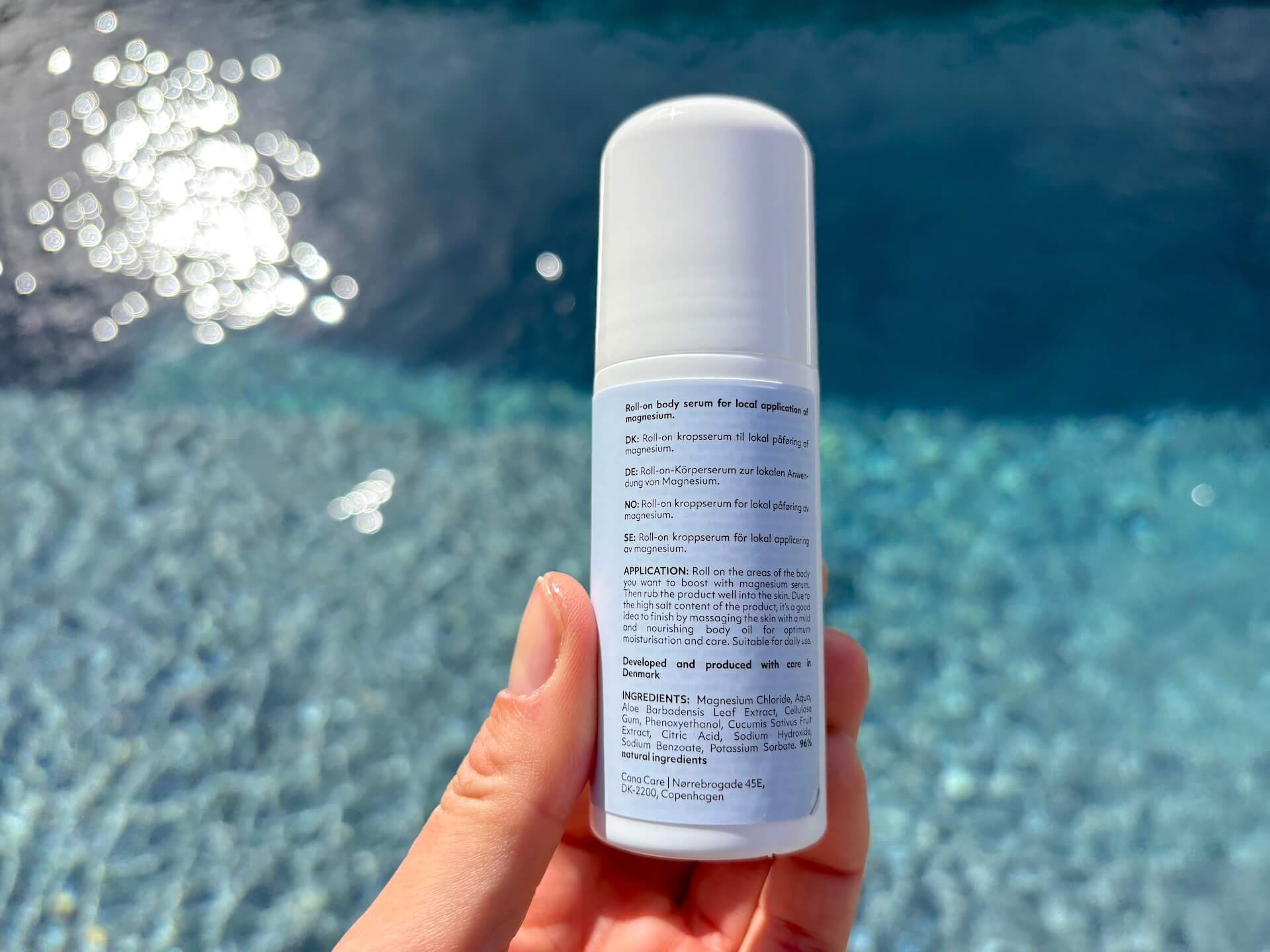 Ingredienser i Cana Care RELAX roll-on