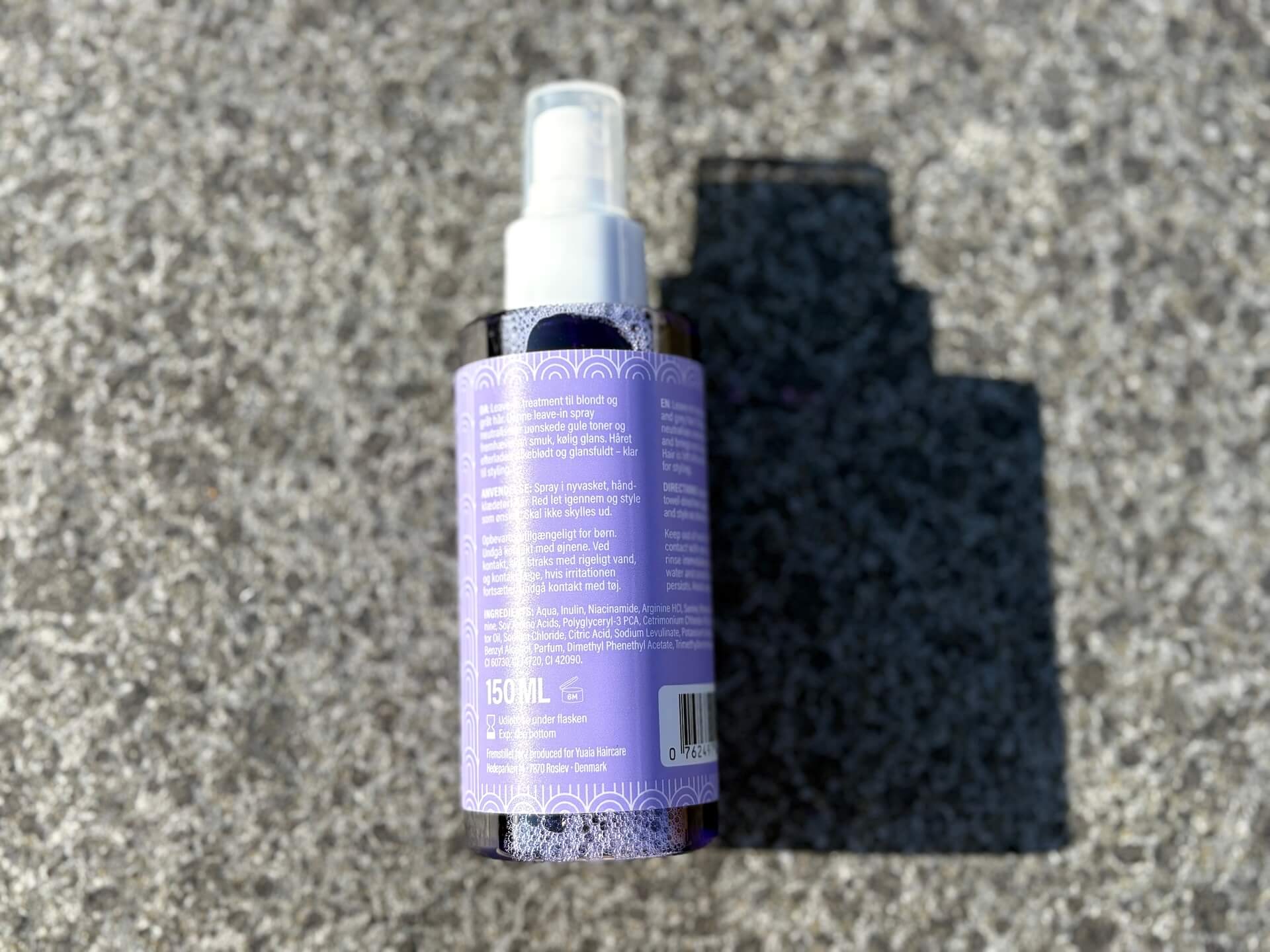 Ingredienser i Yuaia Haircare Blond and Bright Leave-In Treatment