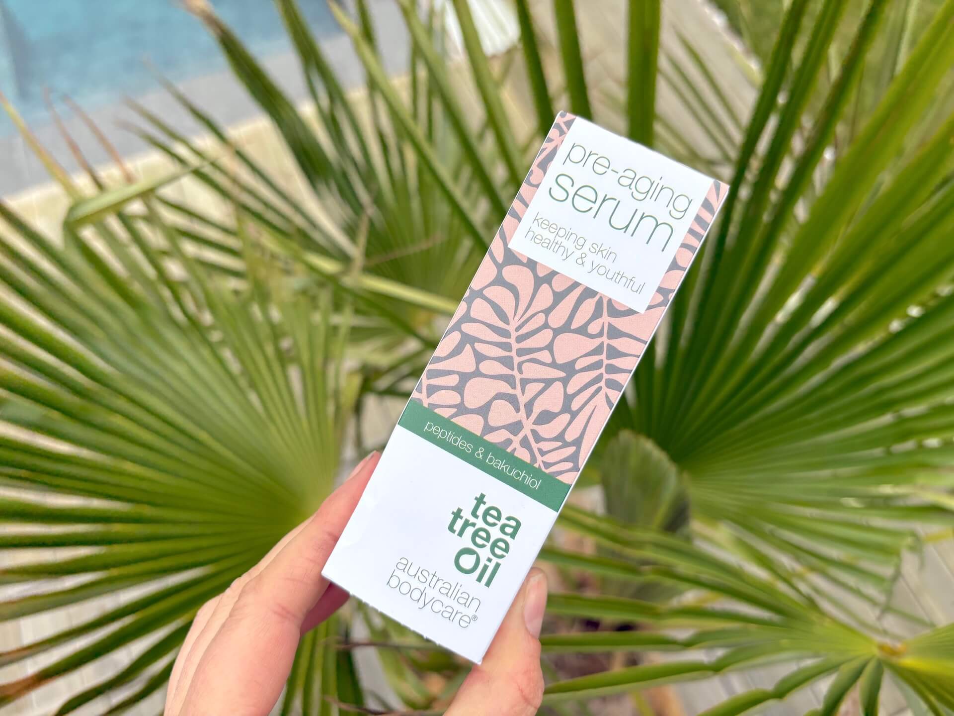 Kasse med Australian Bodycare Pre-Aging Serum