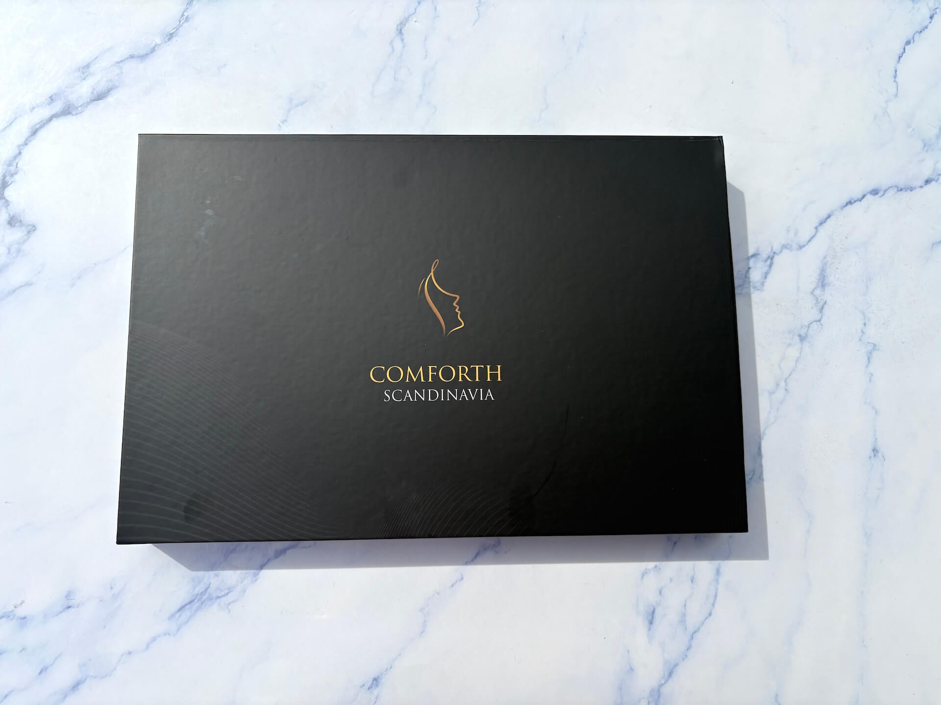 Kasse med Comforth Light Pro led maske