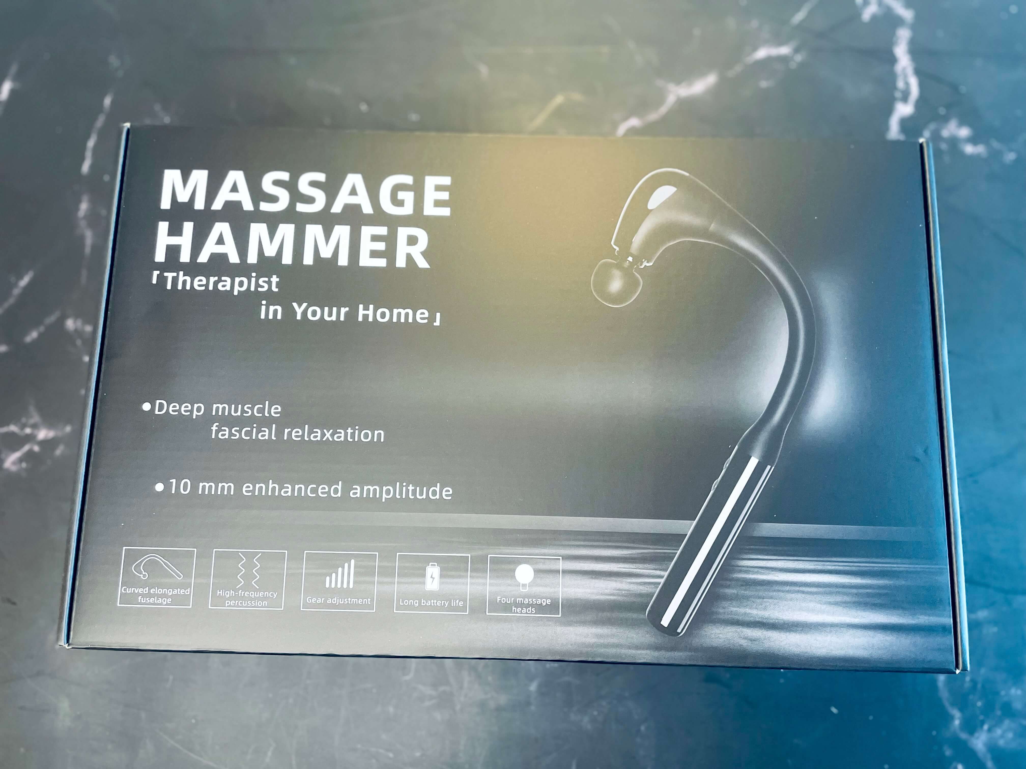 Kasse med MassagePistol Twist fra DeluxeCare