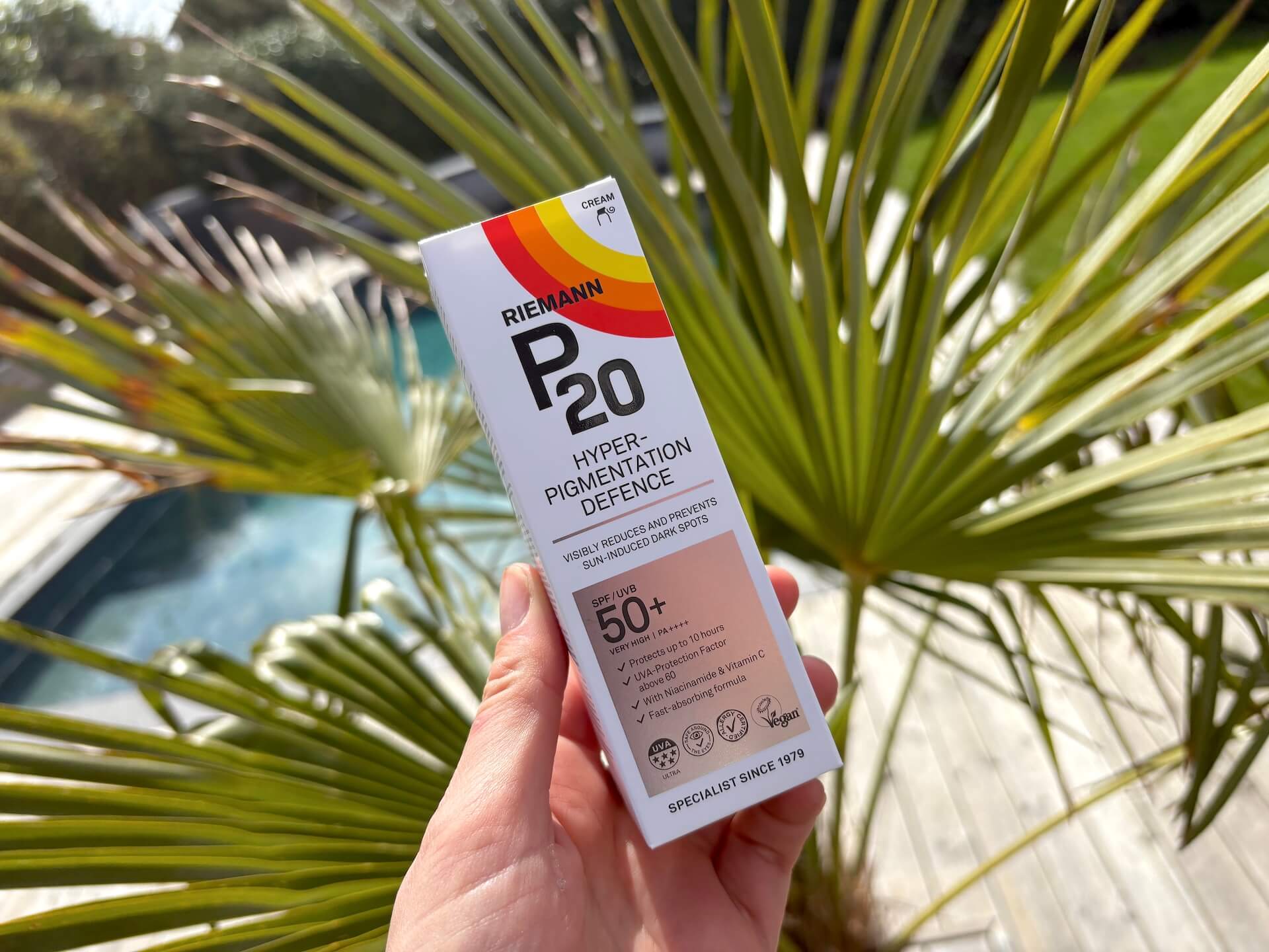 Kasse med P20 Riemann Hyperpigmentation Defence SPF 50+