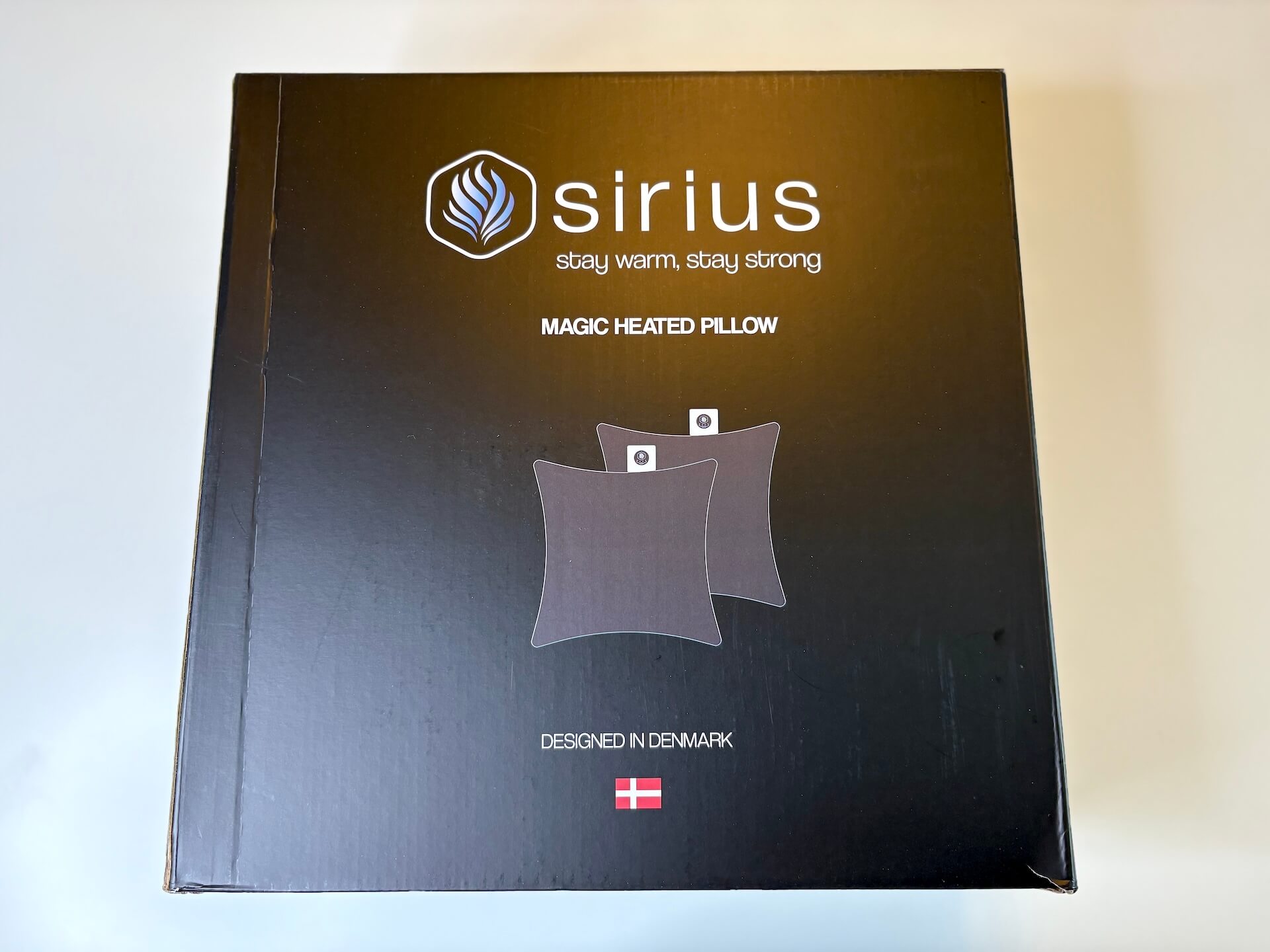 Kasse med Sirius Magic Pillow