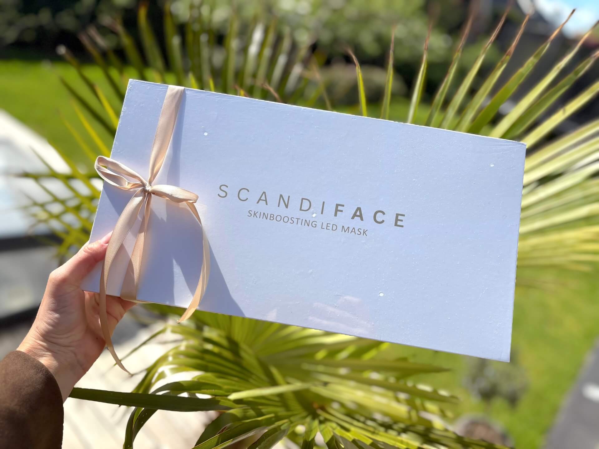 Kasse til Scandiface Skinboosting LED mask