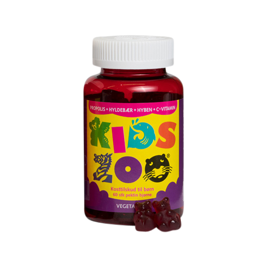 Kids Zoo Propolis + C-vitamin Bjørne 