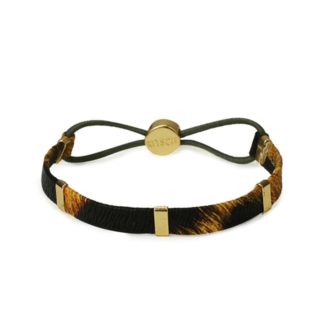 Kitsch Bar leopard Hair Tie 