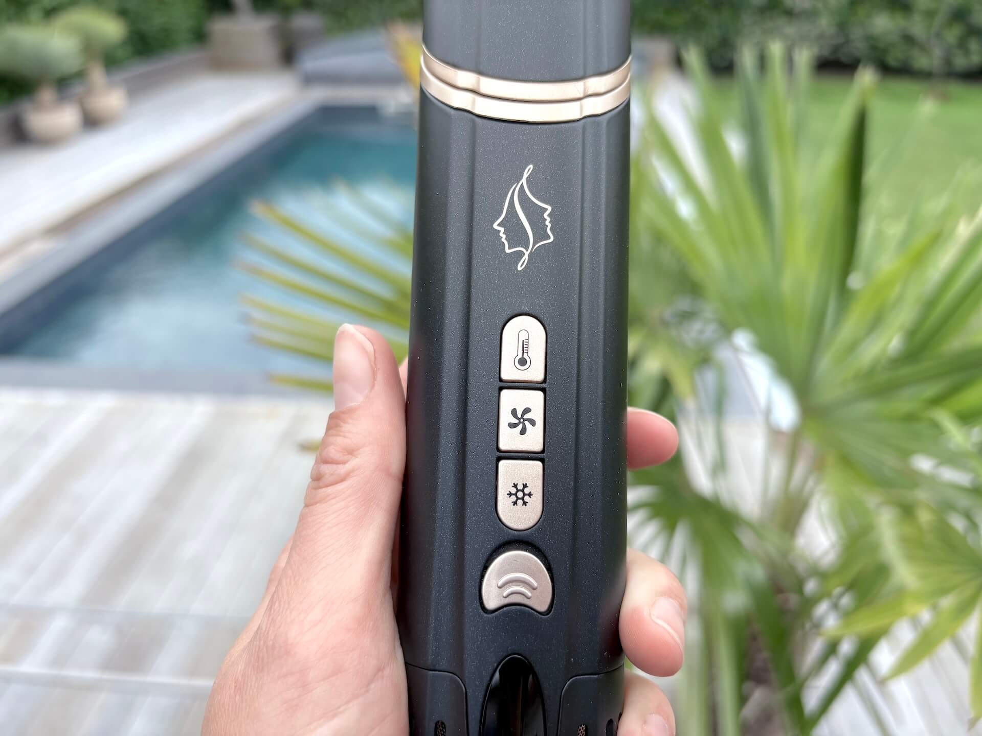 Knapper på Comforth AeroStyler