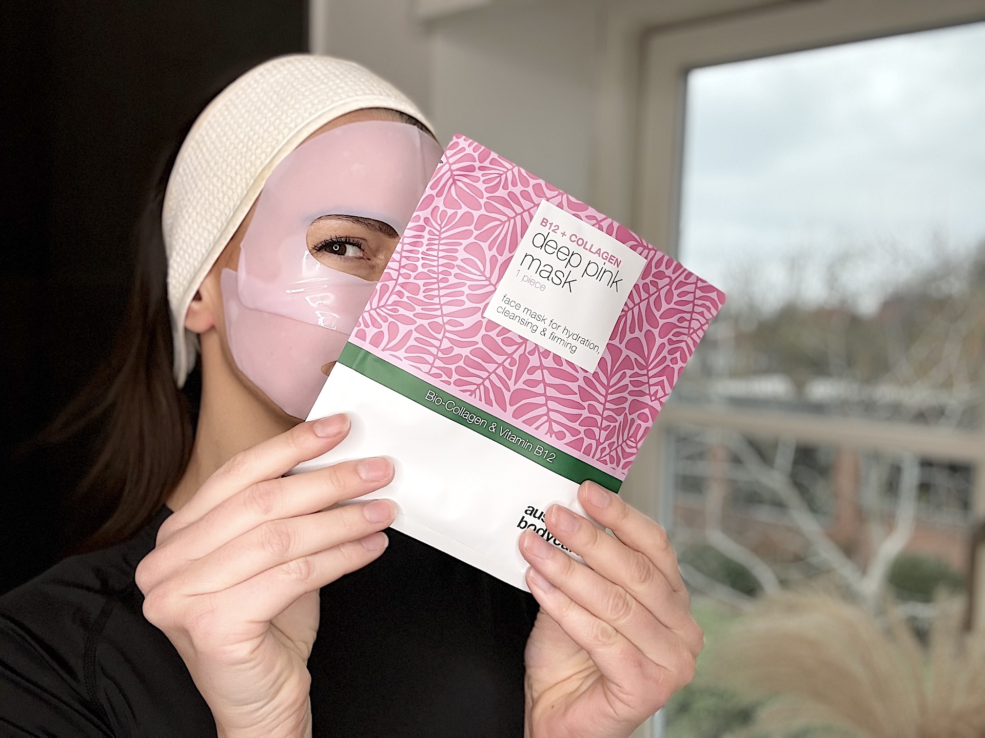 Australian Bodycare B12 + Collagen Deep Pink Mask 