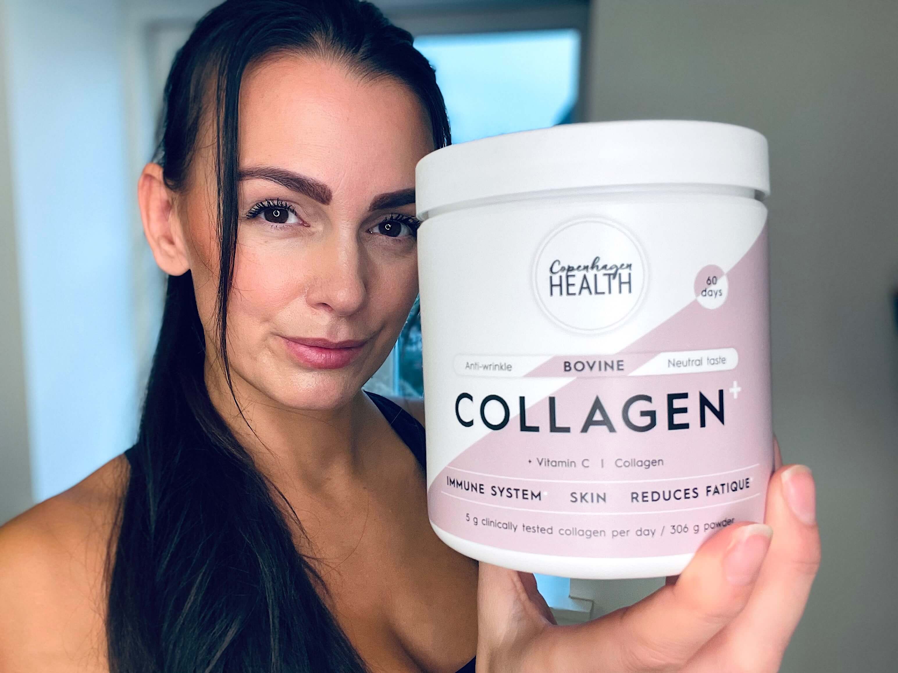 Kvinde med Bovine Collagen+ fra Copenhagen Health