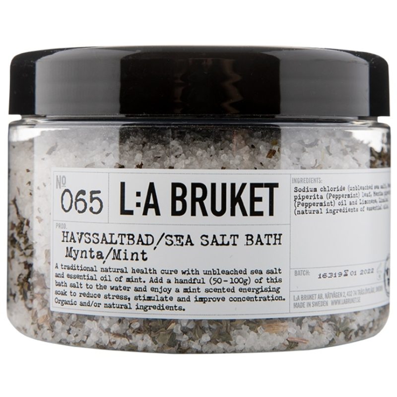L:A Bruket 065 Sea Salt Bath Mint 
