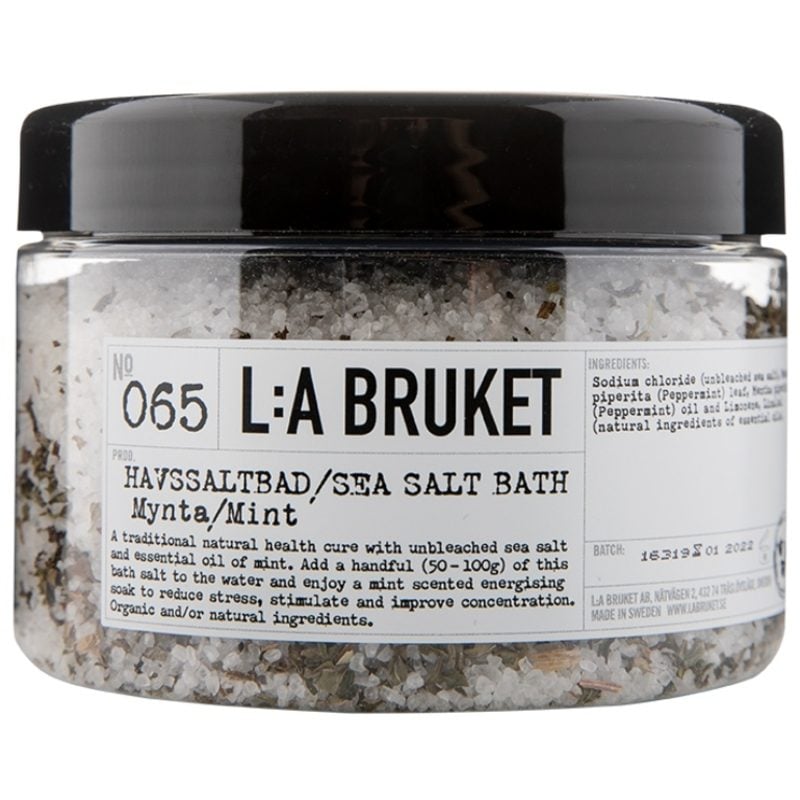 L:A Bruket 065 Sea Salt Bath Mint 
