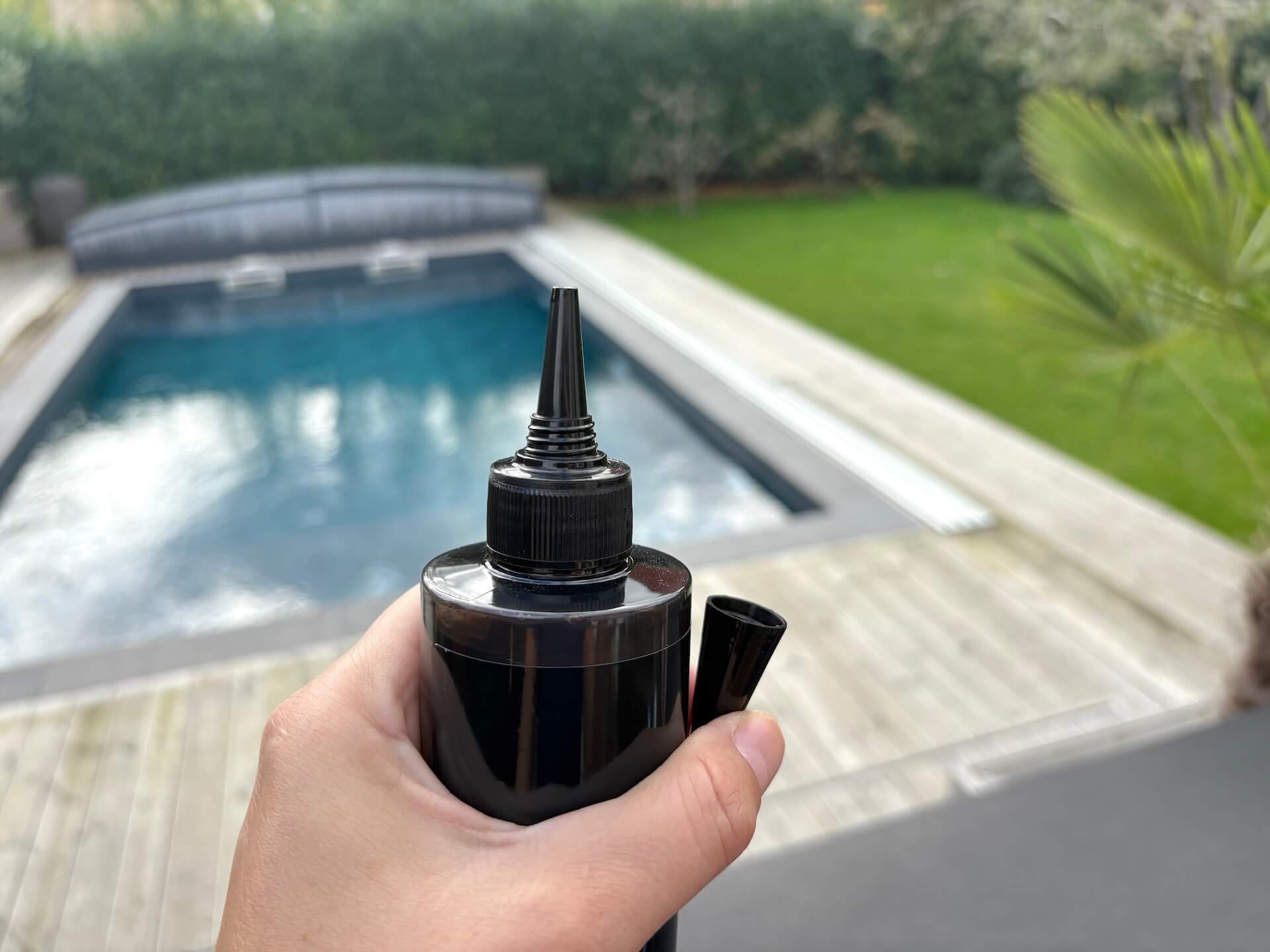 Låg og dyse på IdHAIR Niophlex Rebond Lamellar Water