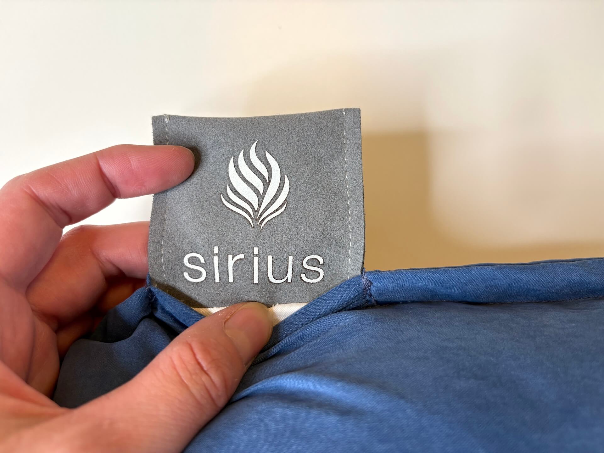 Logo på Magic Pillow varmepude fra Sirius