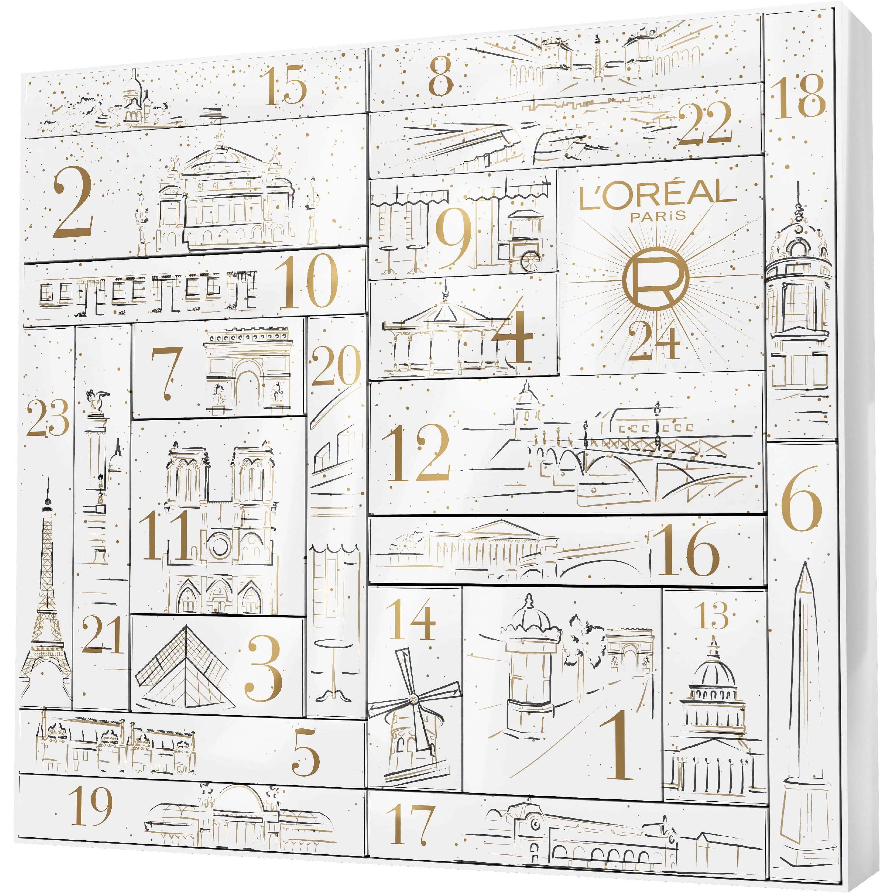Loreal pakkekalender til hende med blande beauty produkter