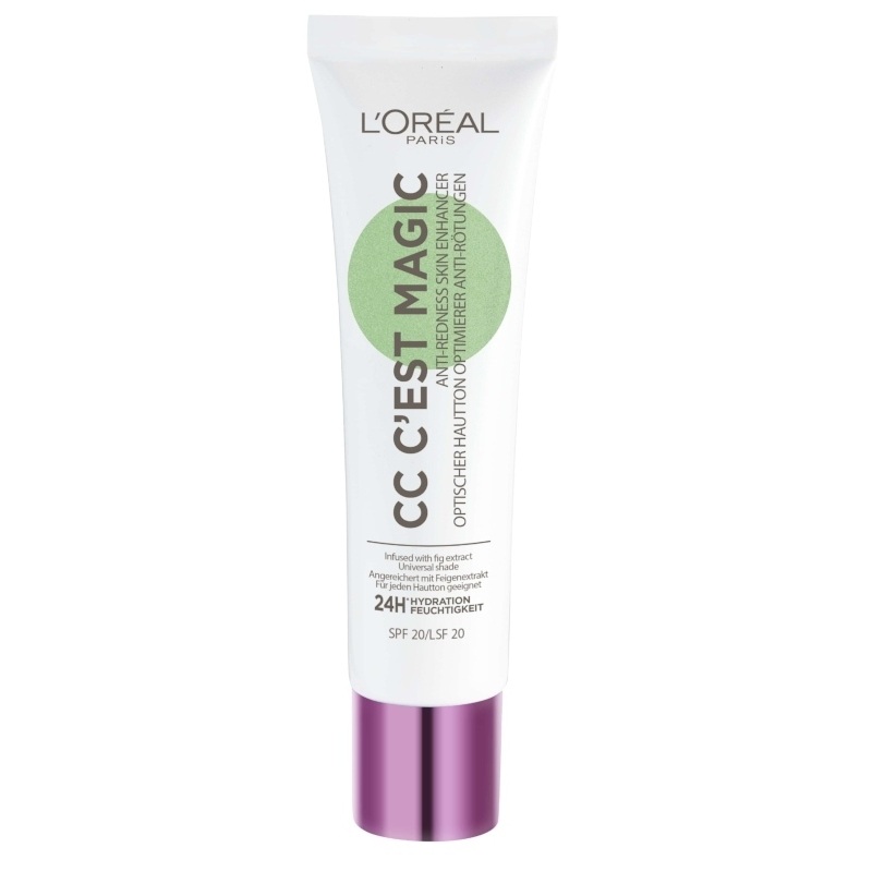 LOreal Paris CC Cest Magic Anti-Redness Skin Enhancer 