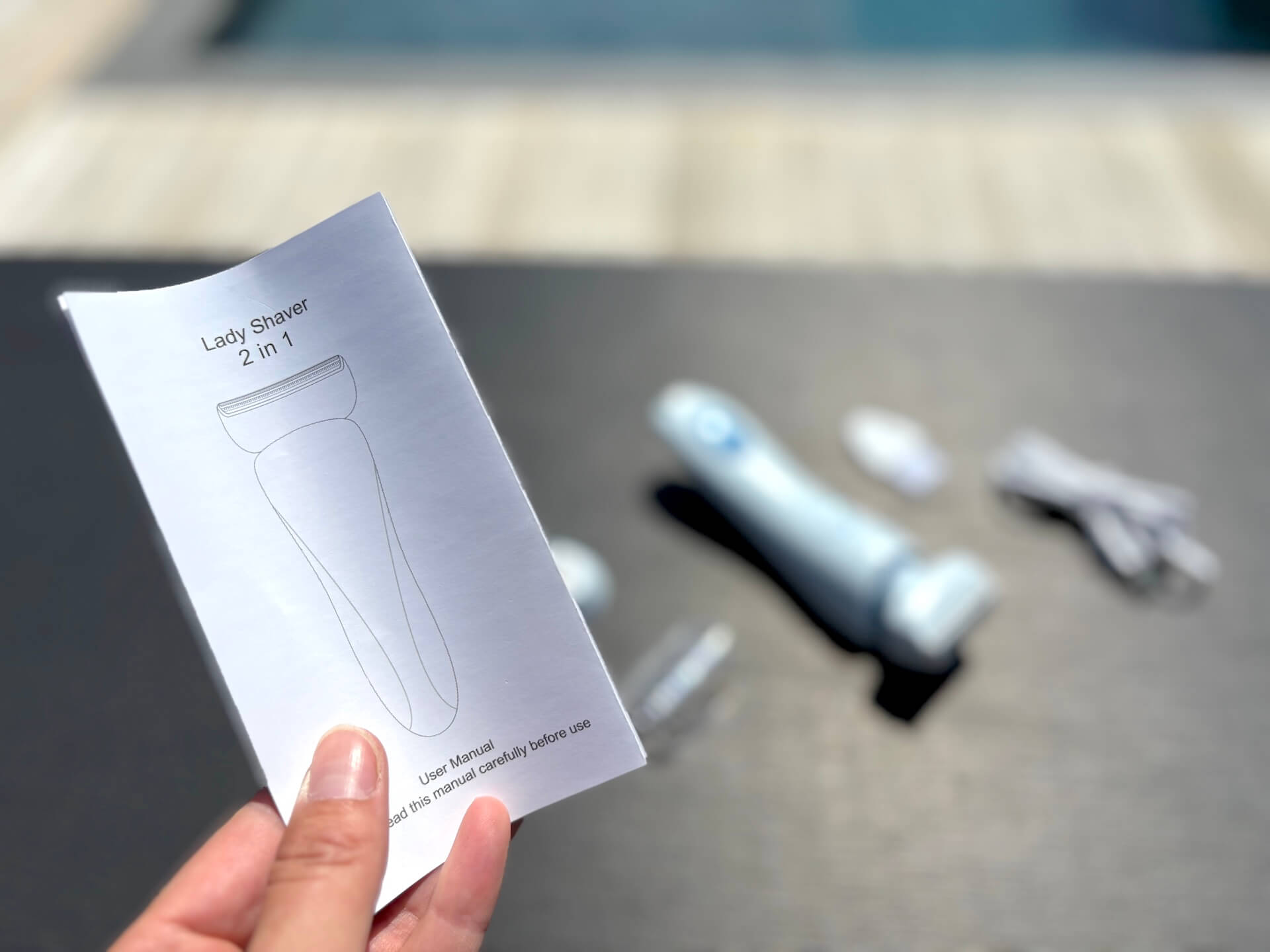 Manual til SkySkin Ladyshaver