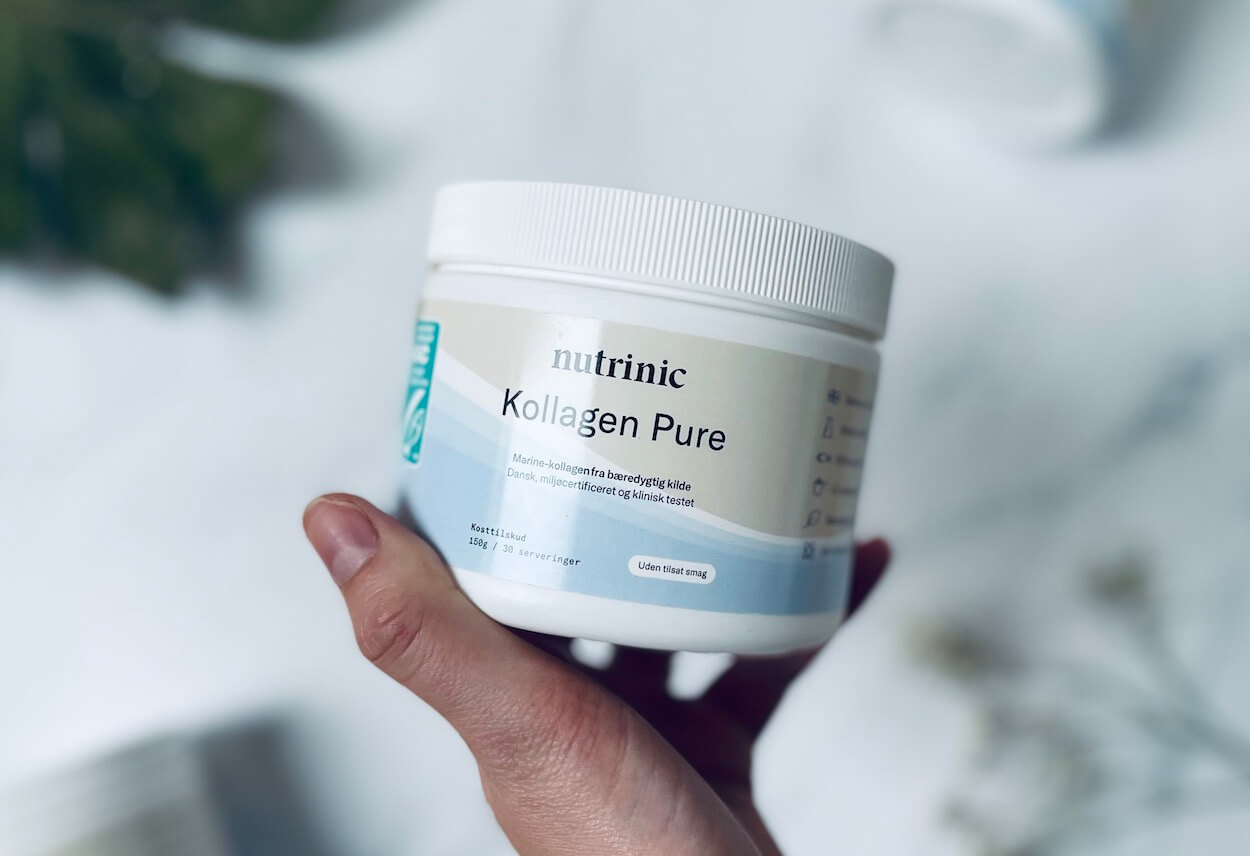 Nutrinic Kollagen Pure i hånd