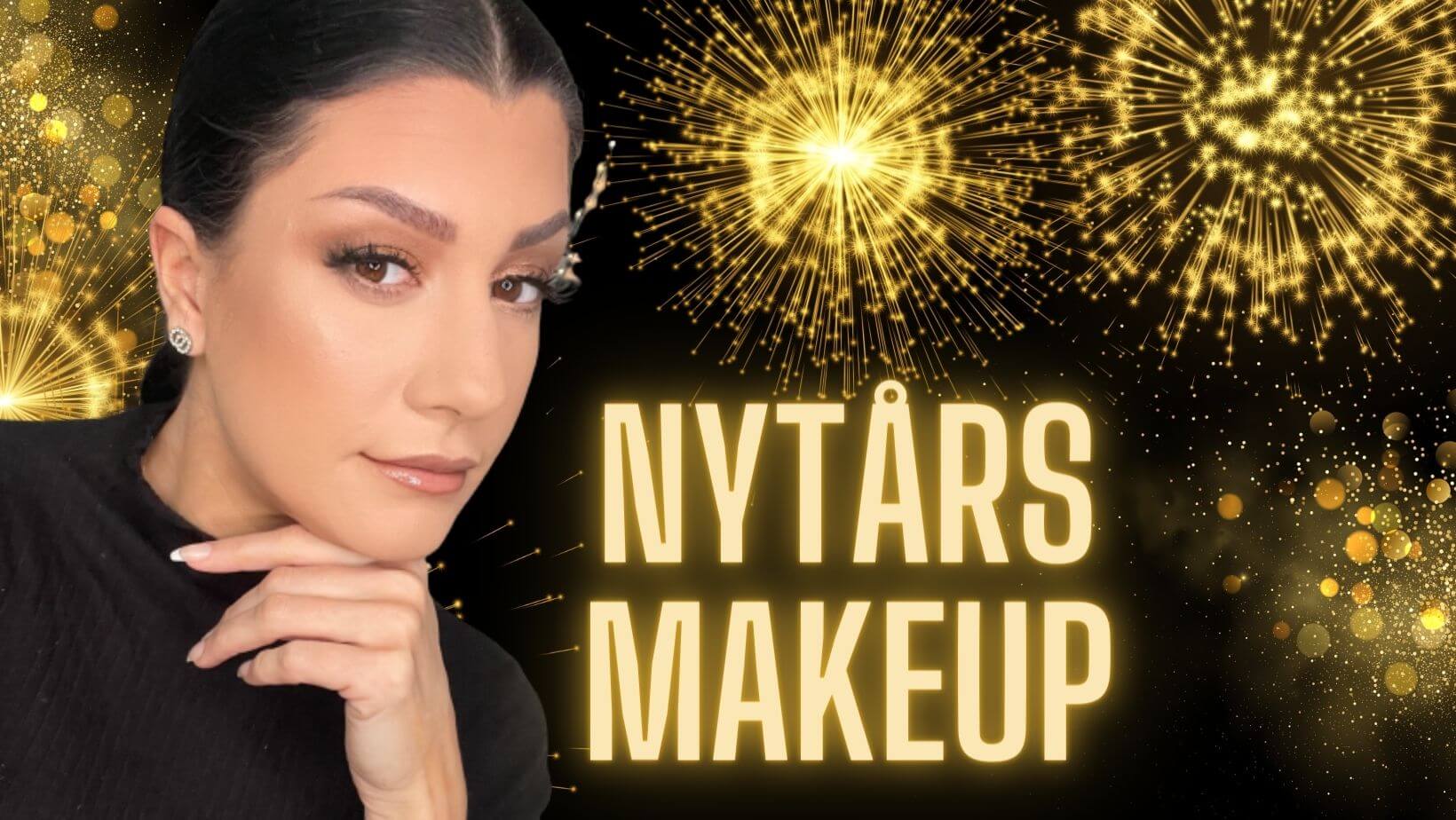 Nytårs makeup - Her er din makeup guide trin for trin med video til nytårs makeup