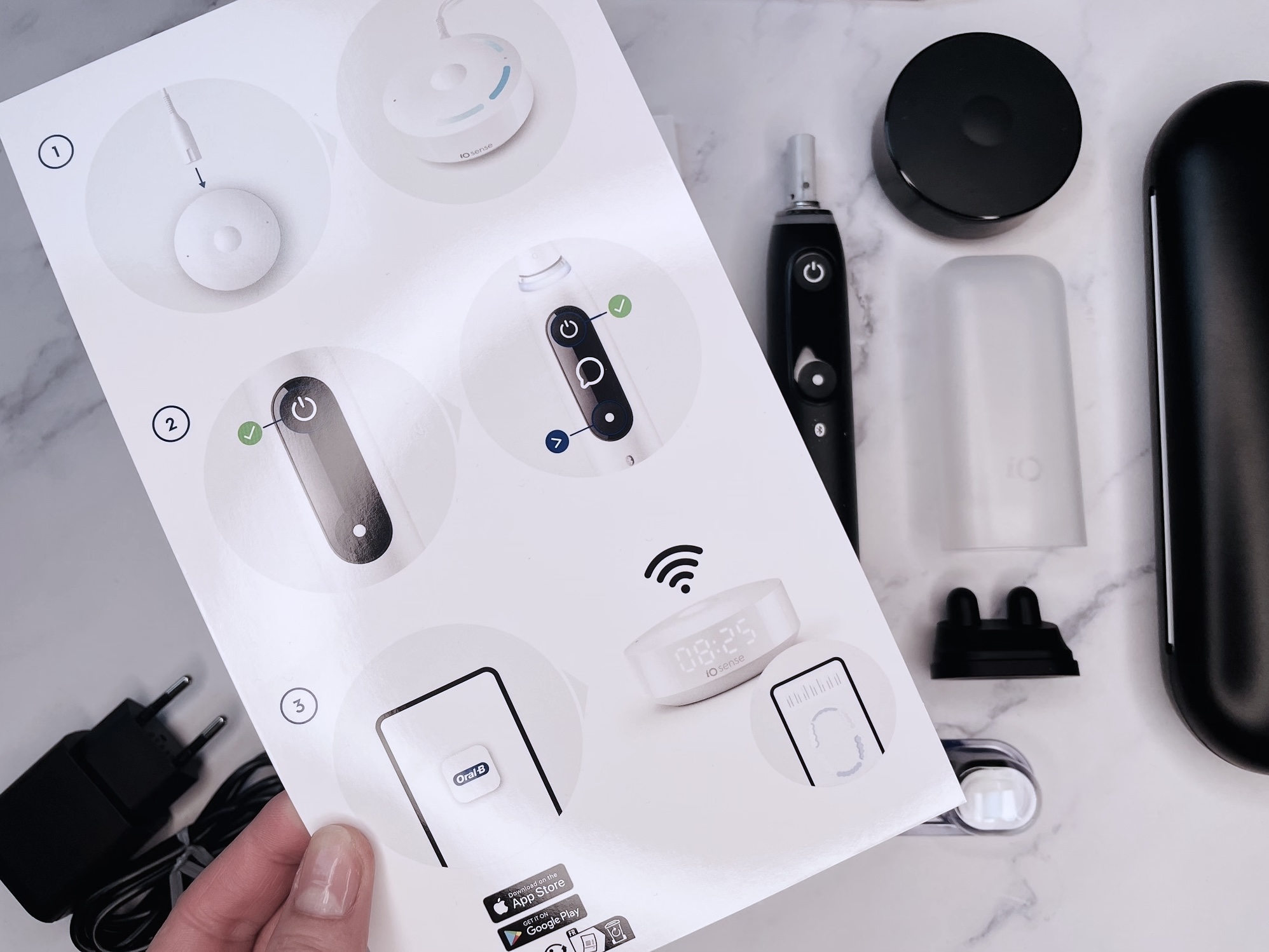 Opsætning af Oral-B iO 10 tandbørste