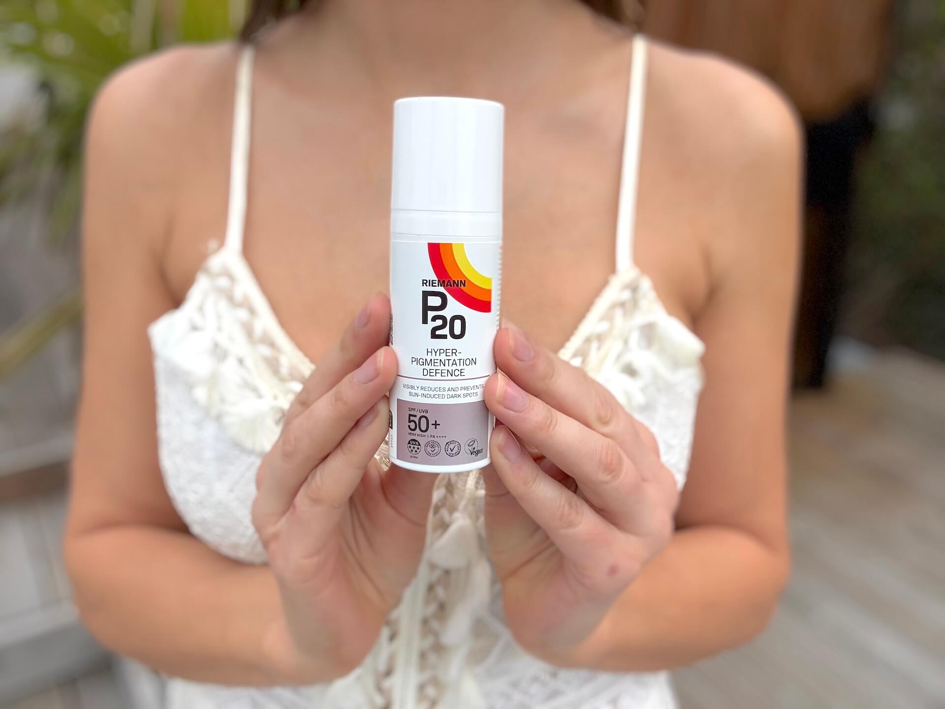 P20 Riemann Hyperpigmentation Defence SPF 50+ foran kvinde