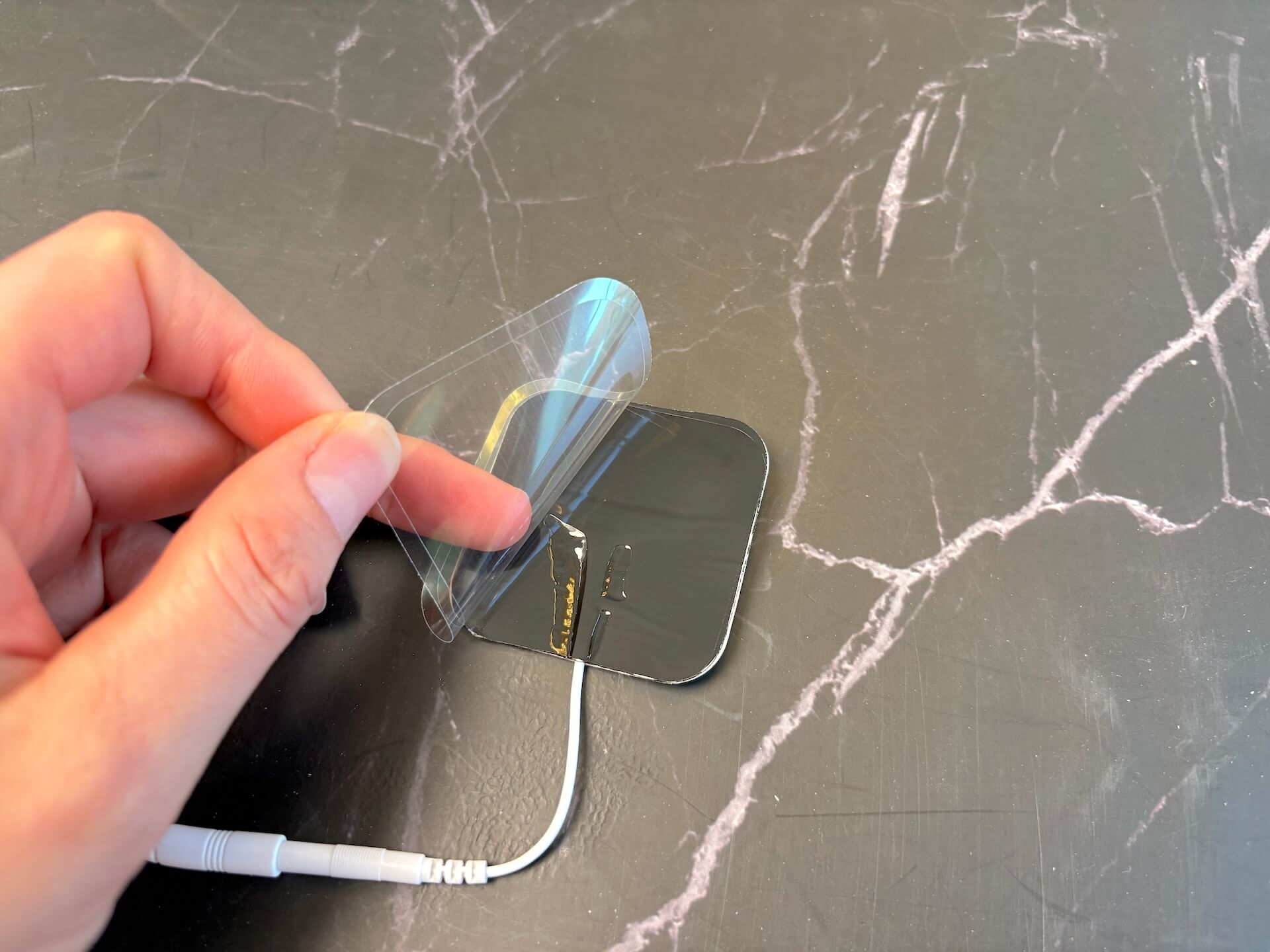 Plast tages af pad til SweHealth SweTens Pocket