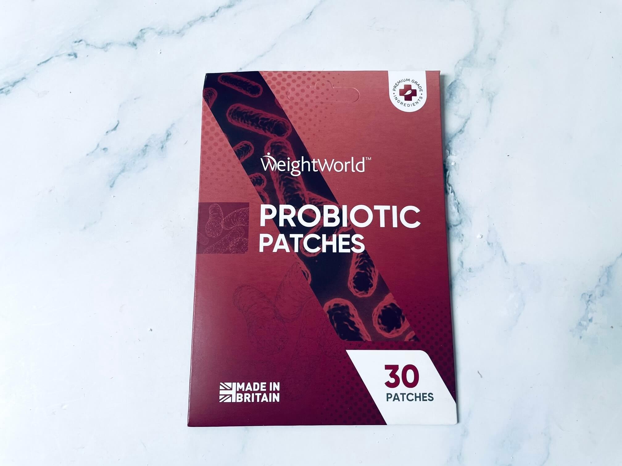 Probiotic Patches på bord fra Weightworld