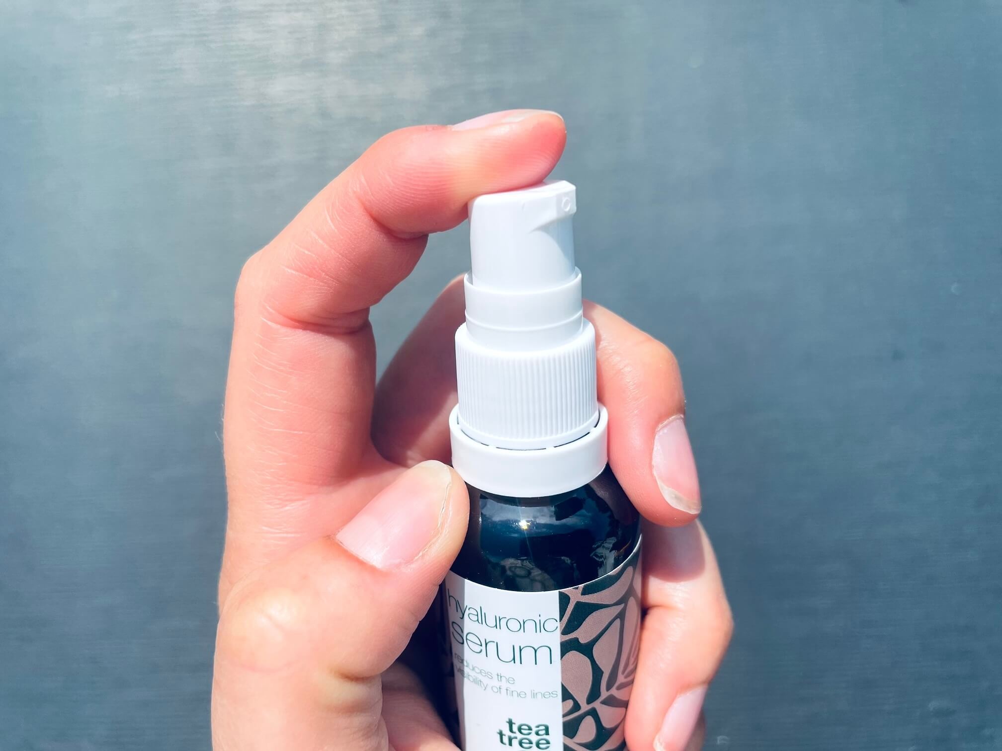 Pumpe på Australian Bodycare Hyaluronic Serum
