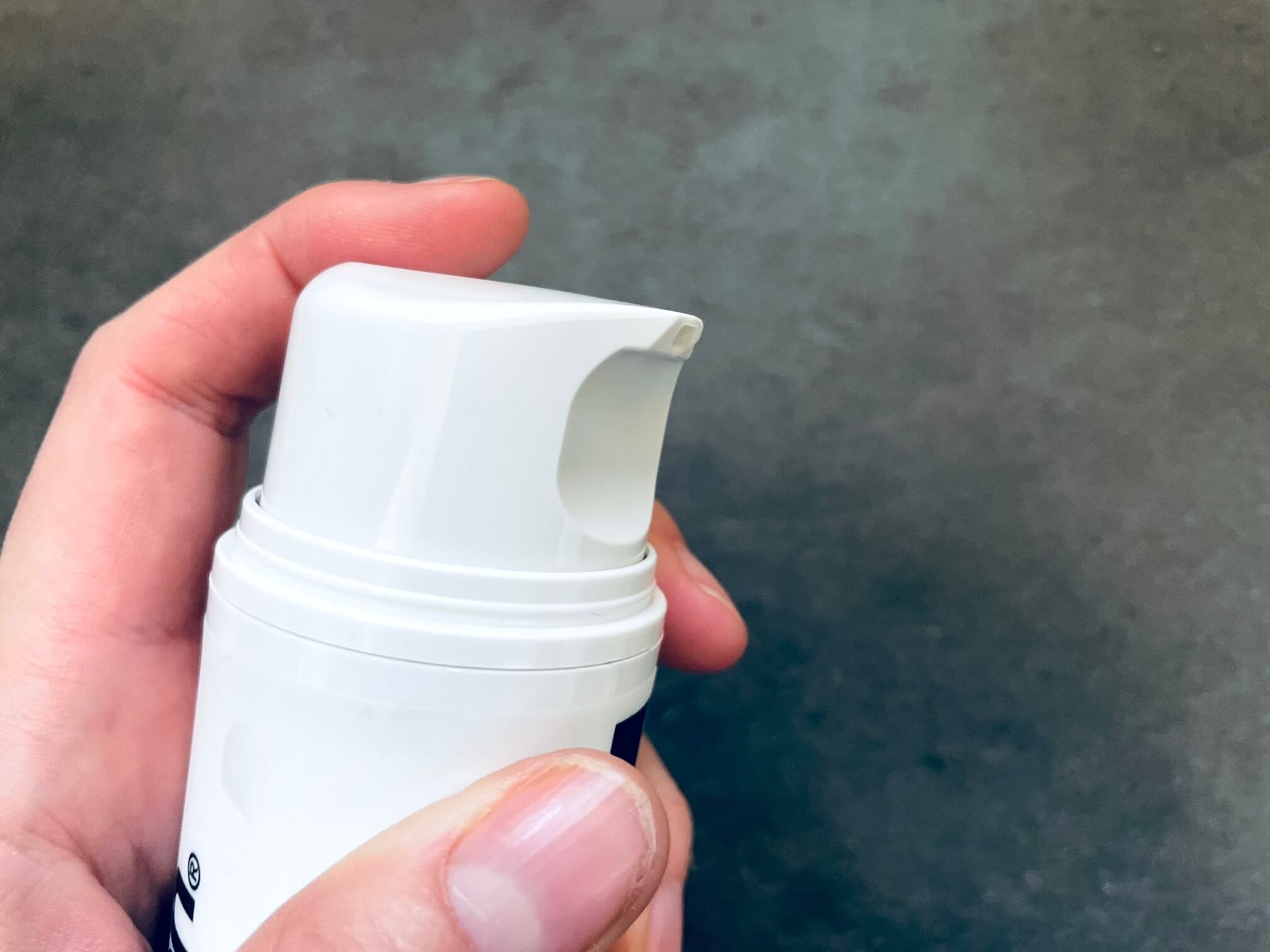Pumpe på Ingredien Flex Paste hårvoks
