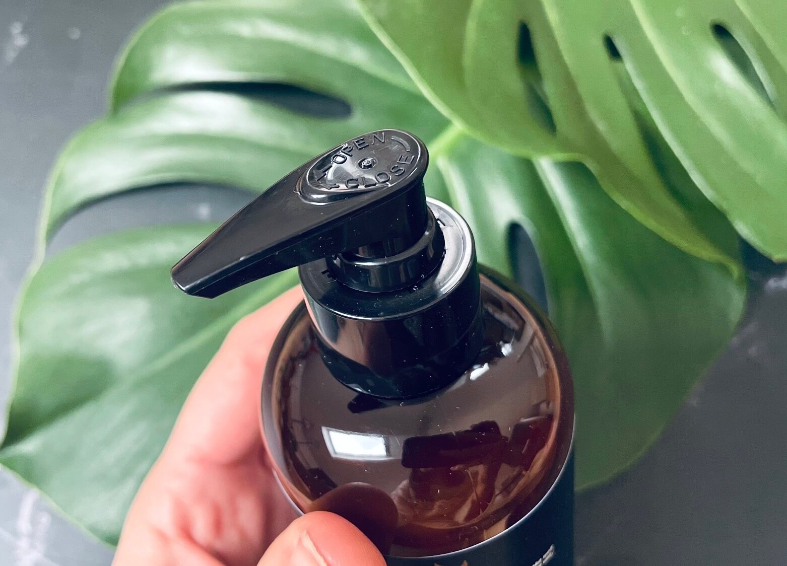 Pumpe på ingredien Nature Deep Hydrate shampoo