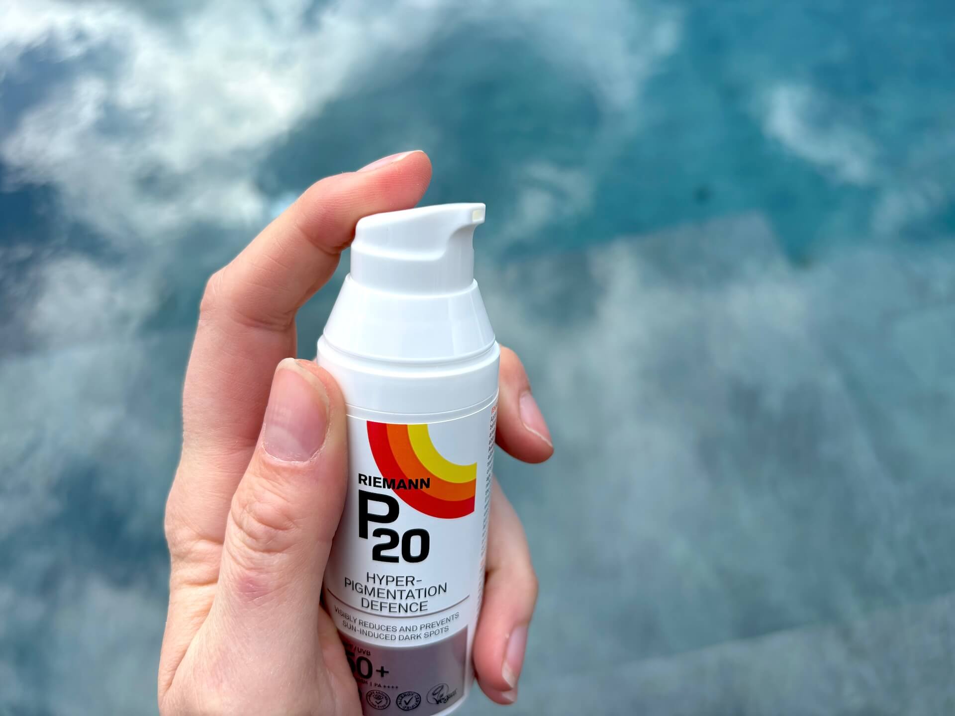 Pumpe på P20 Riemann Hyperpigmentation Defence SPF 50+