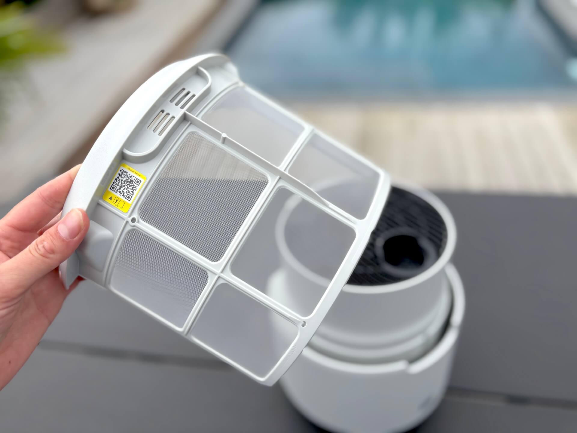 Rengjort filter til Shark NeverChange Air Purifier