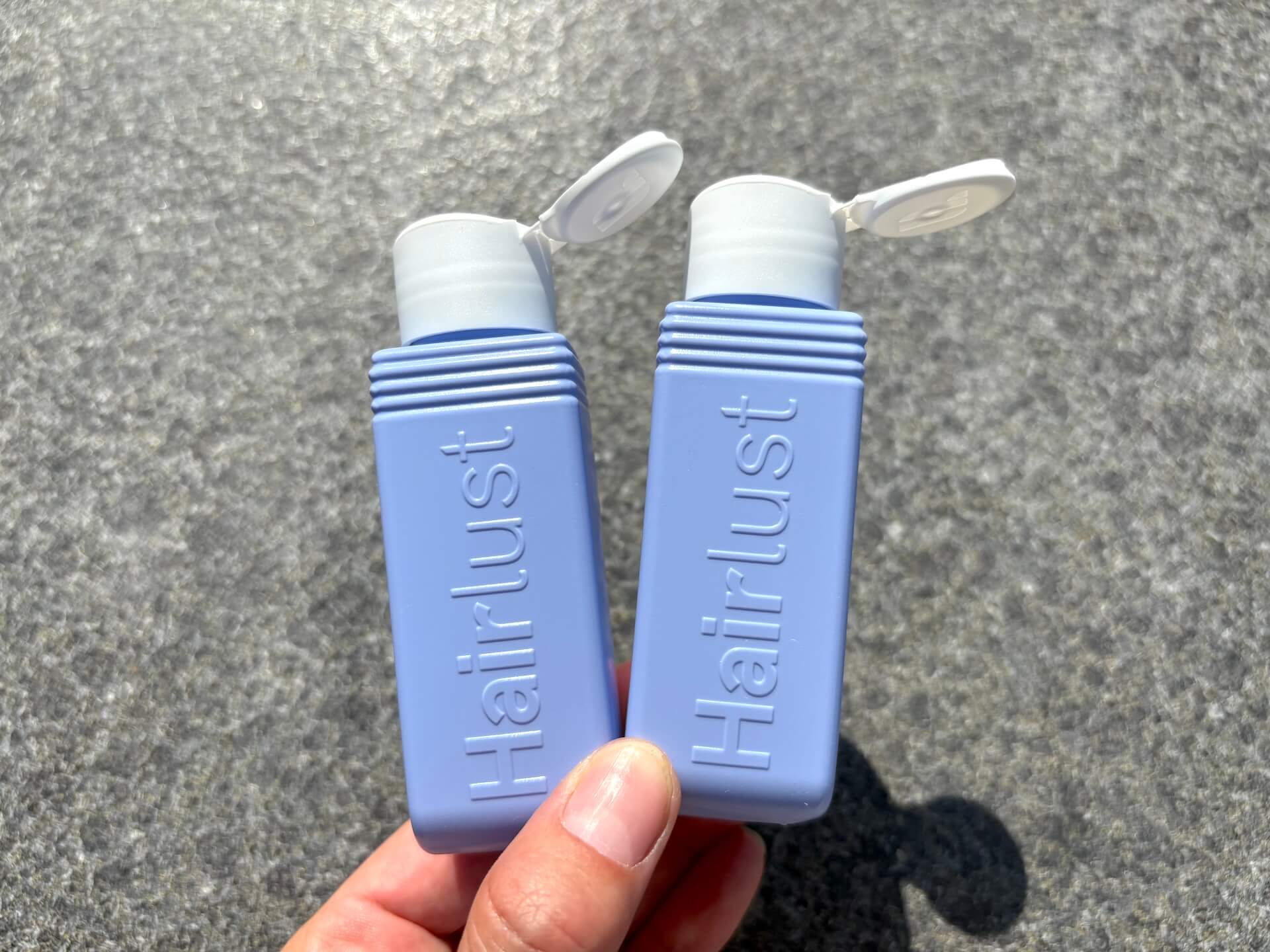 Shampoo og balsam flaske til Hairlust Refillable Travel-Size Bottles