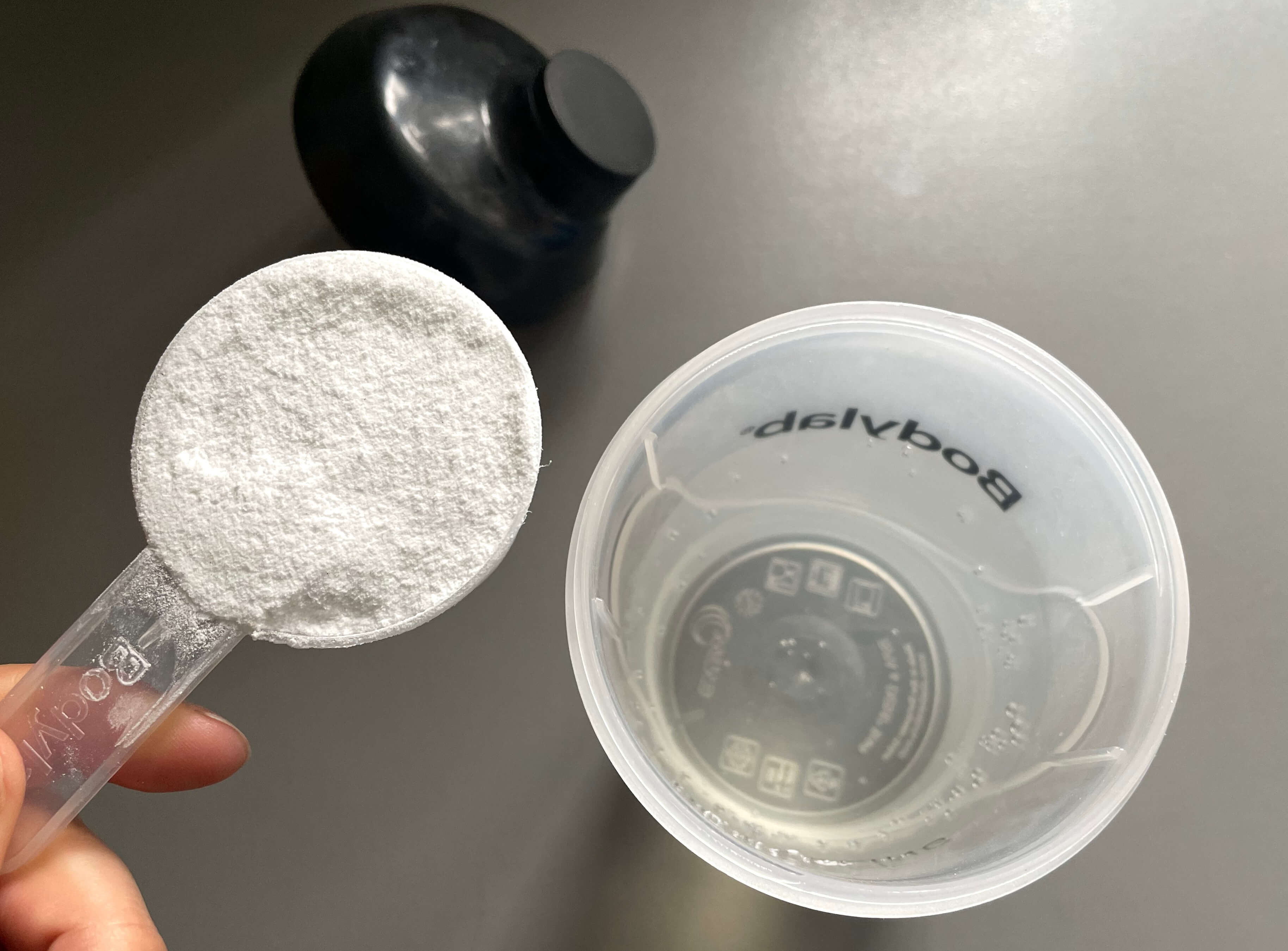 Skefuld med Carbo Fuel fra Bodylab