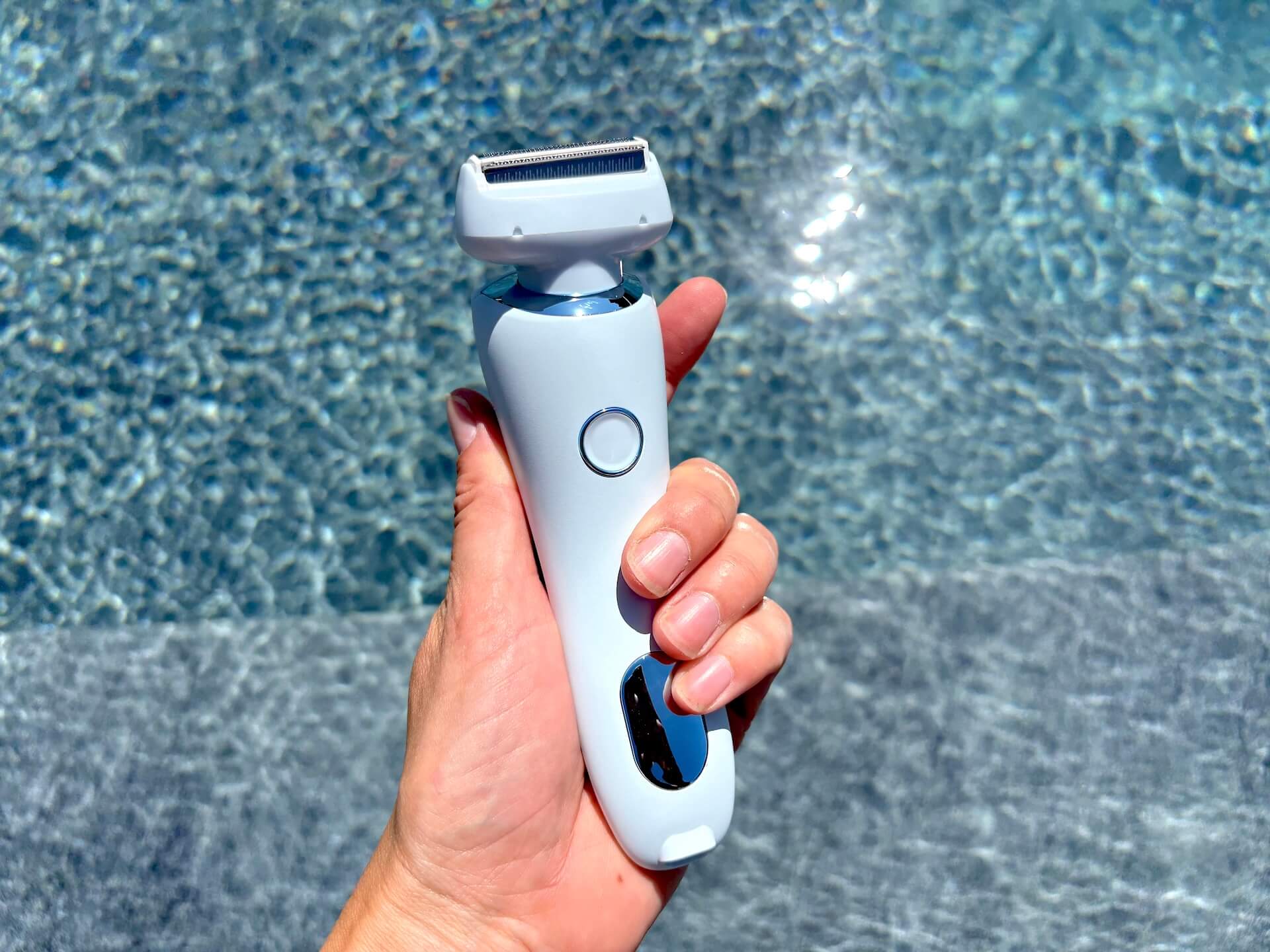 SkySkin Ladyshaver i hånd