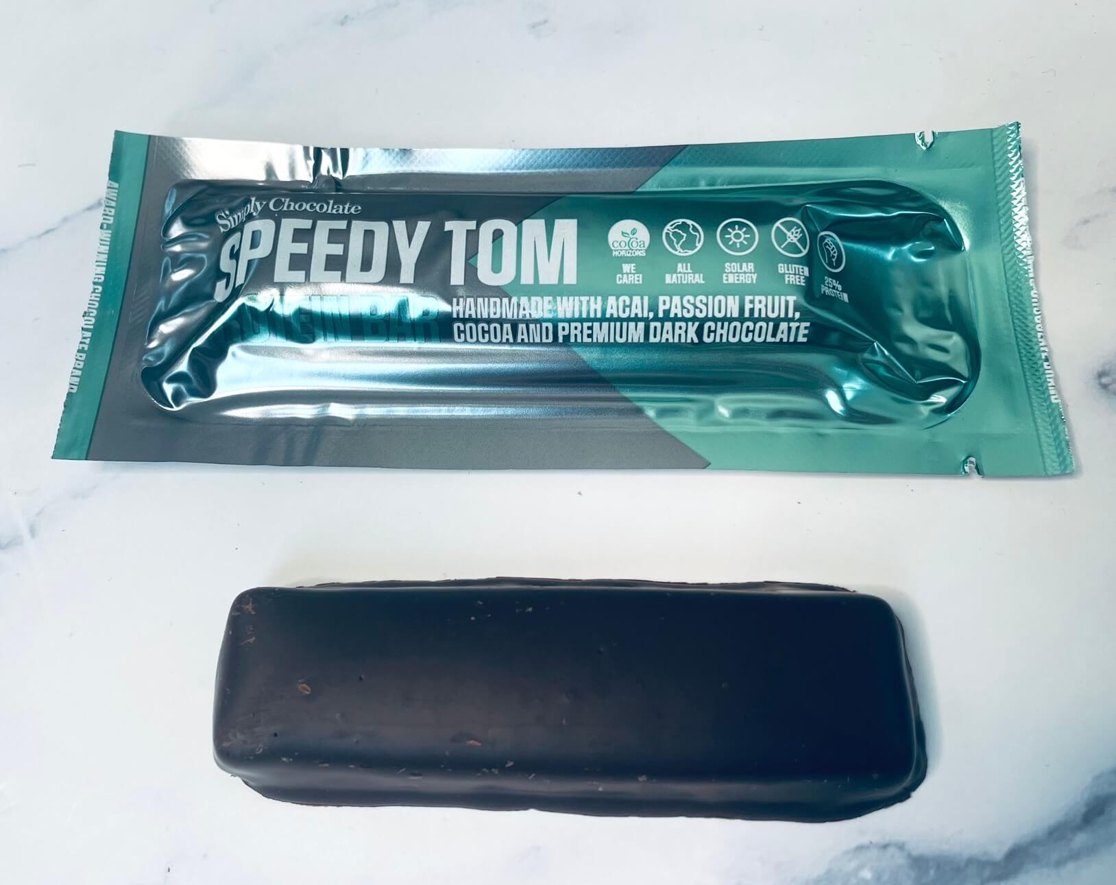 Speedy Tom fra Simply Chocolate på bord