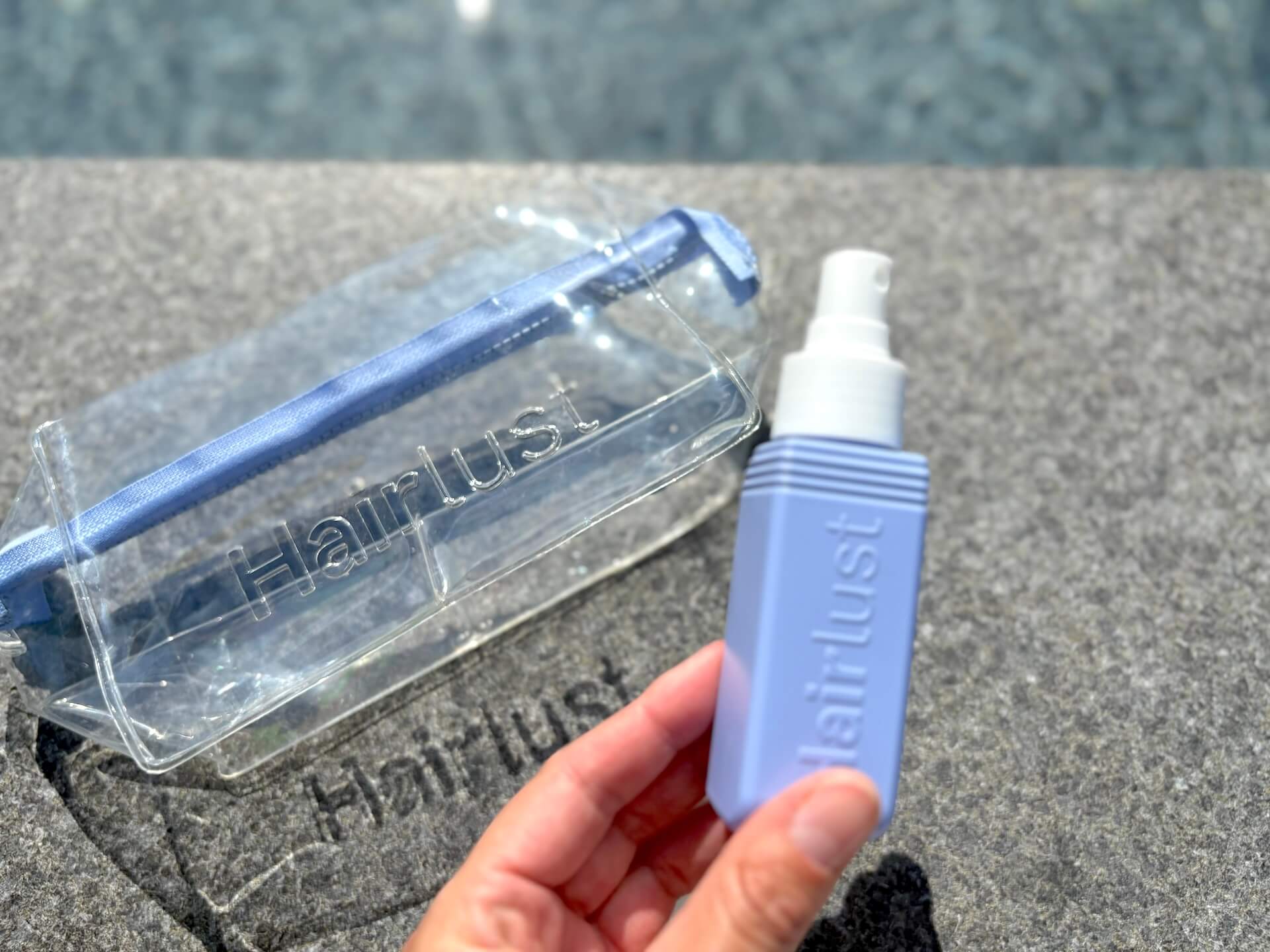 Sprayflaske til Hairlust Refillable Travel-Size Bottles