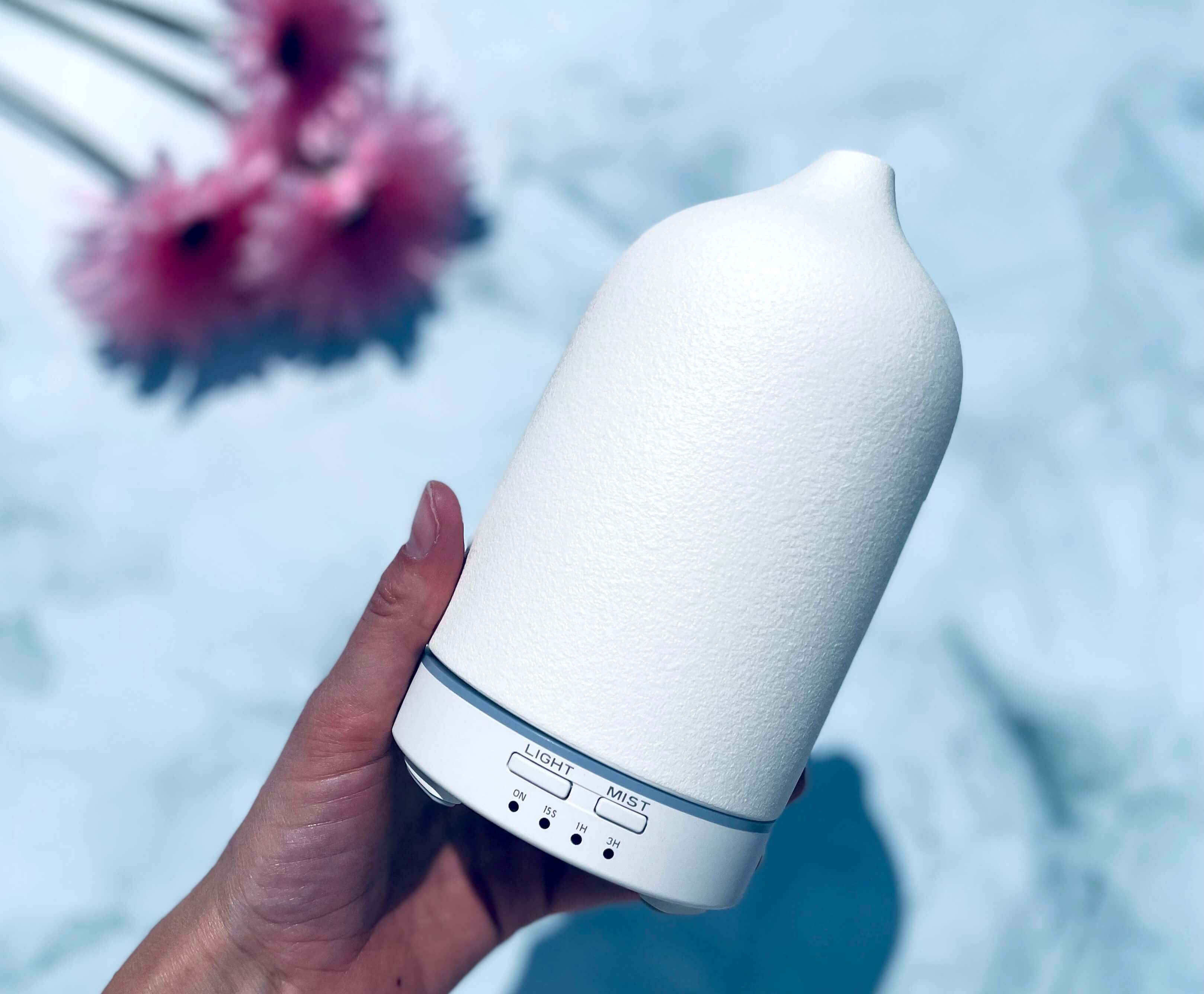 Super Sover aroma stendiffuser i hånd