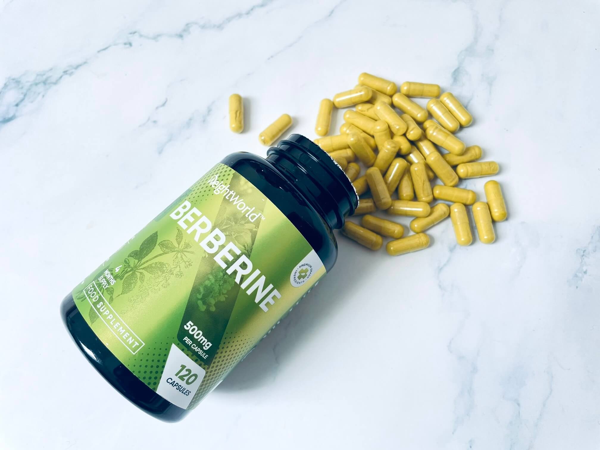 Tabletter med Berberine fra Weightworld
