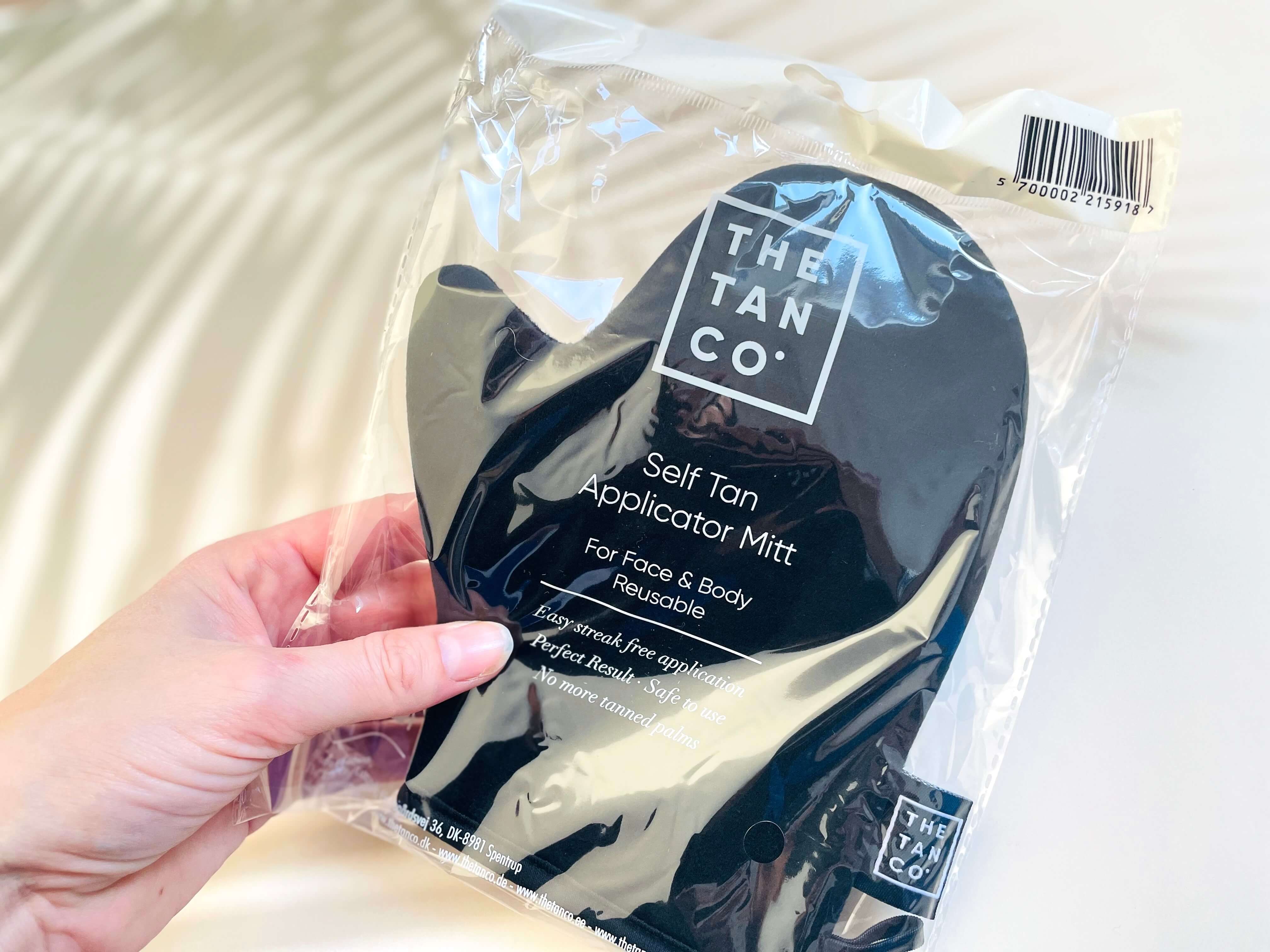 The Tan Co Tanning Handske Deluxe i plastpose