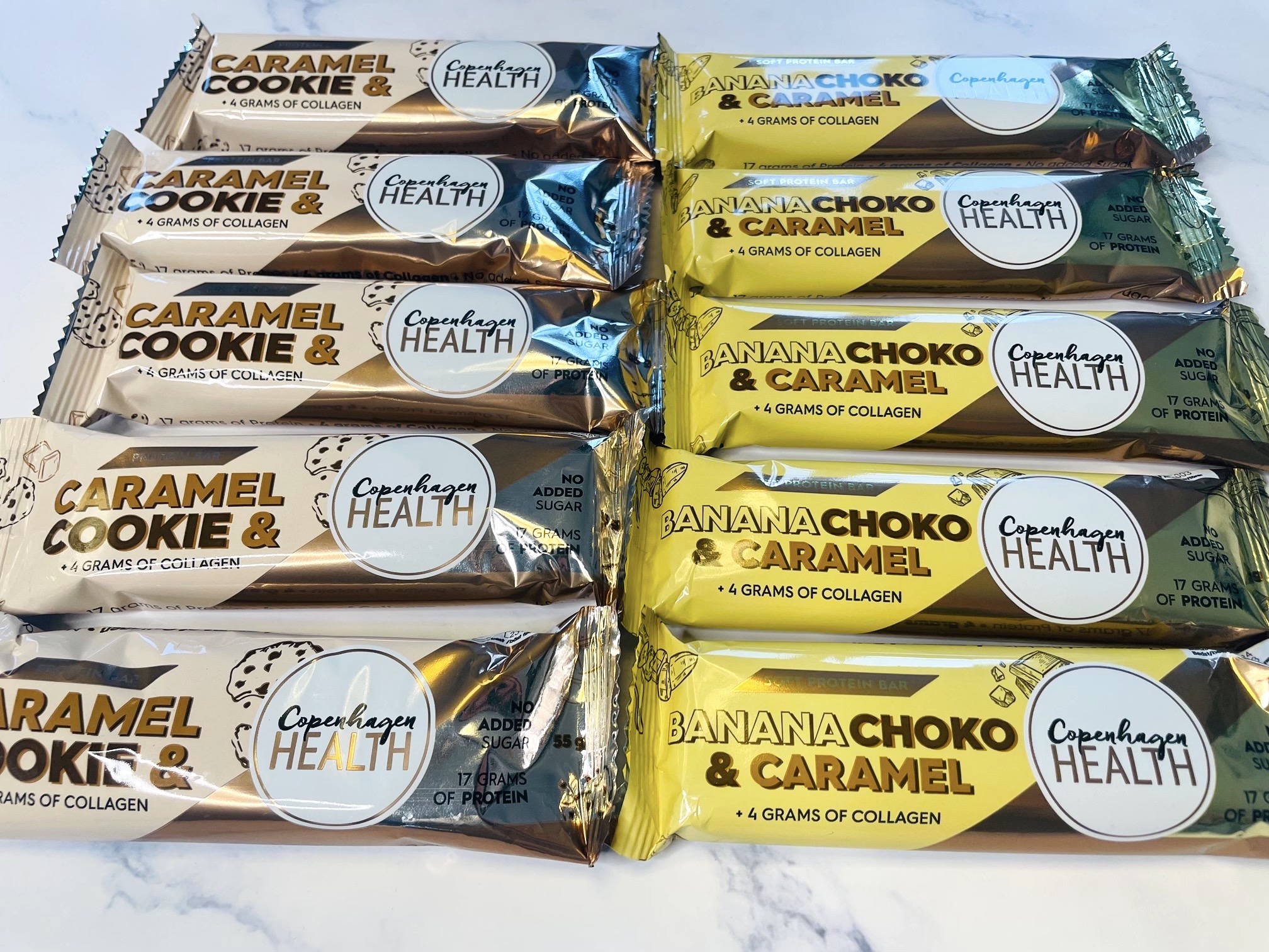 To varianter af Copenhagen Health Proteinbar