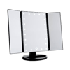 UNIQ Three Panel LED Lighted Makeup Mirror 