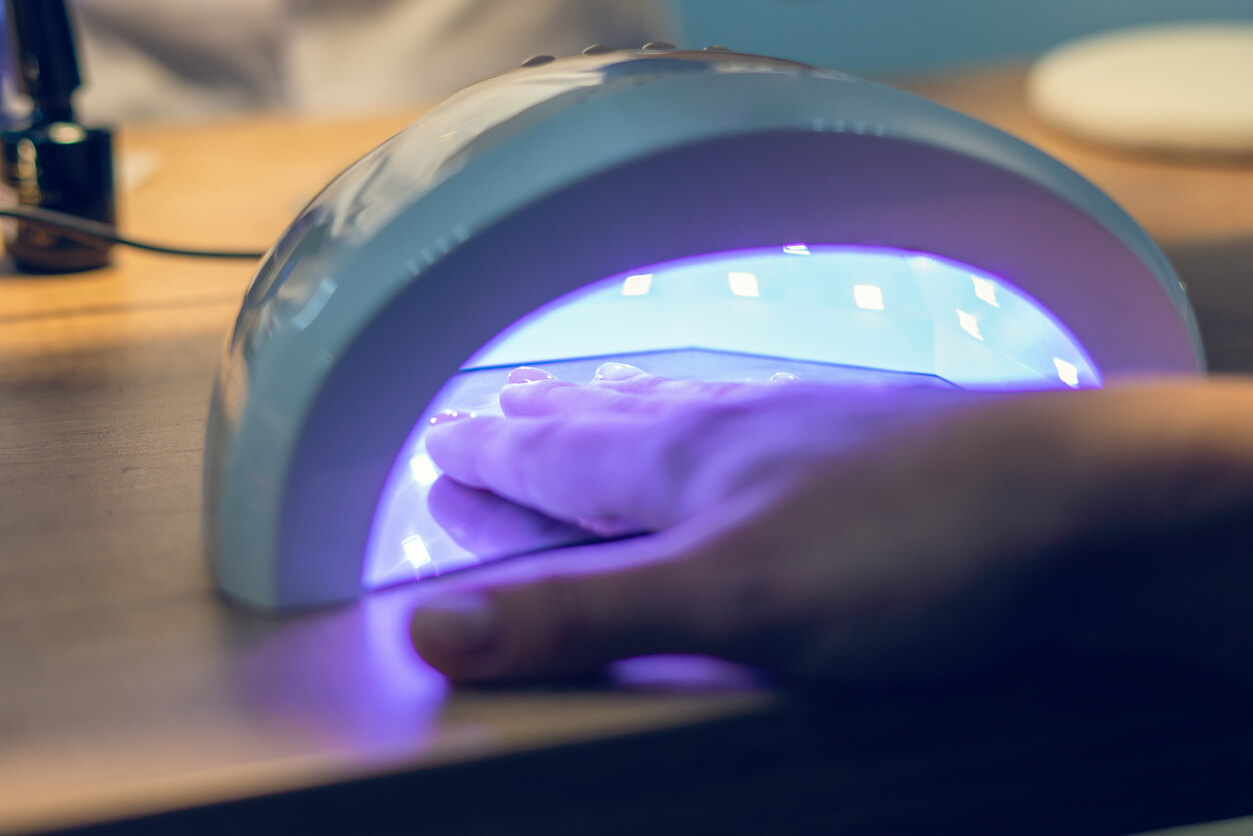 UV lampe til negle med Dual LED lys