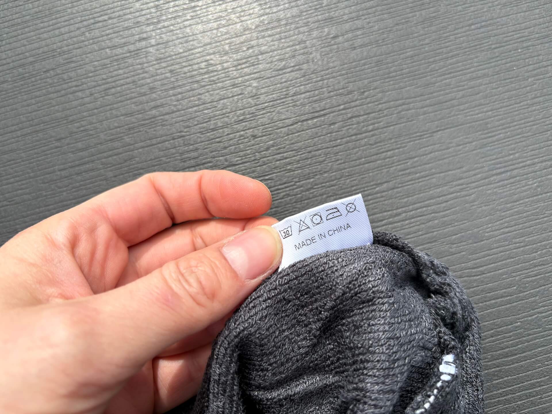 Vaskeanvisning på Bambuni Bambus Hårturban
