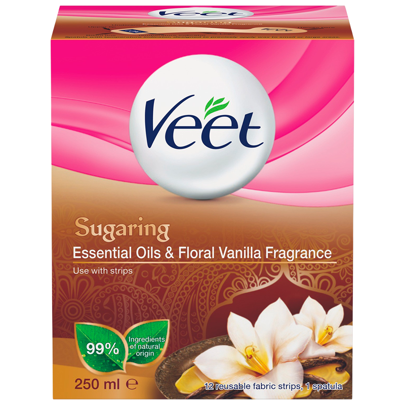 Veet Sugaring Essential Oils & Floral Vanilla 