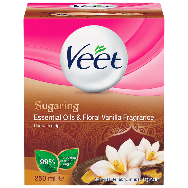 Veet Sugaring Essential Oils & Floral Vanilla 