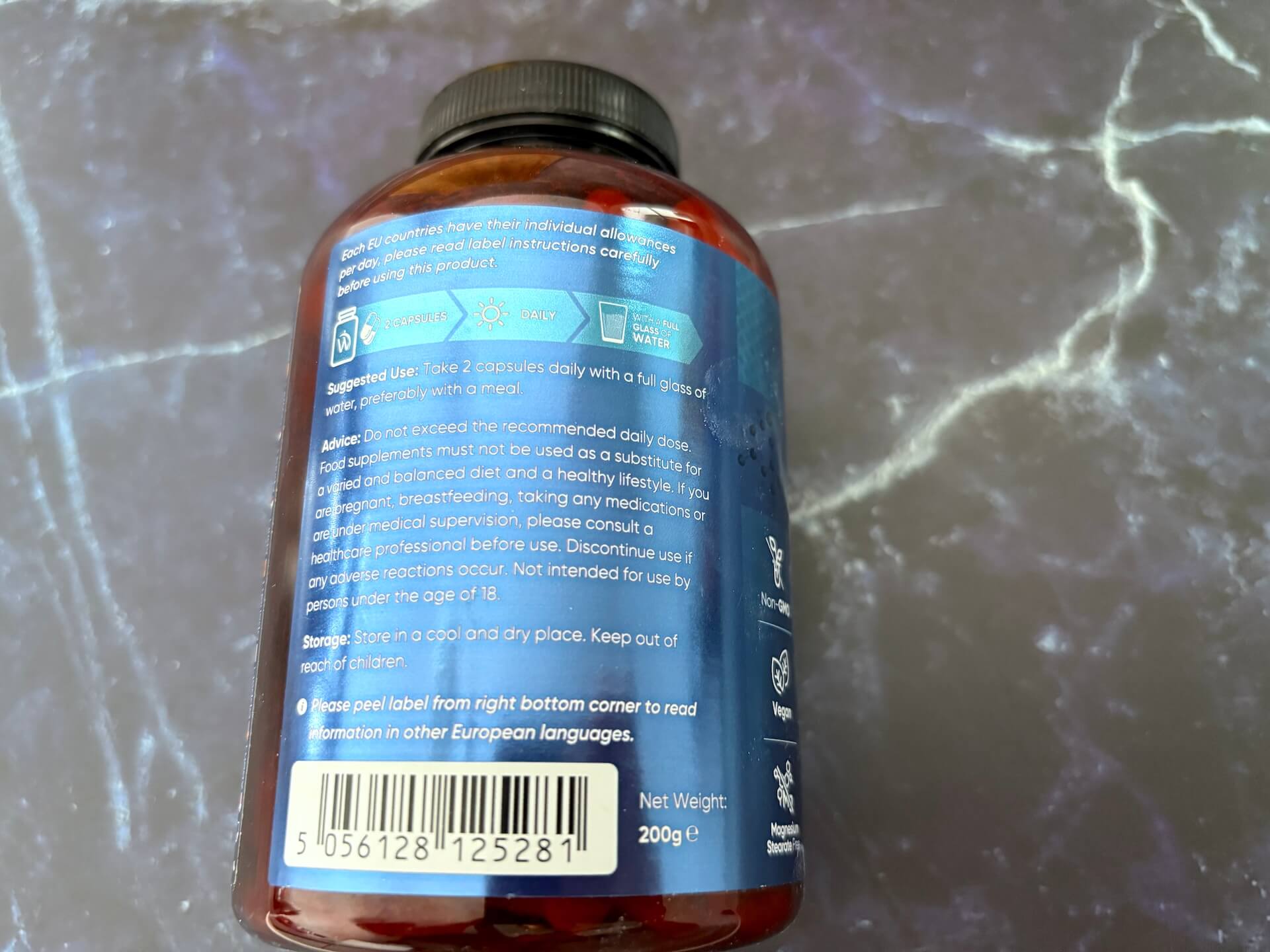 Vejledning på WeightWorld Magnesium Citrate