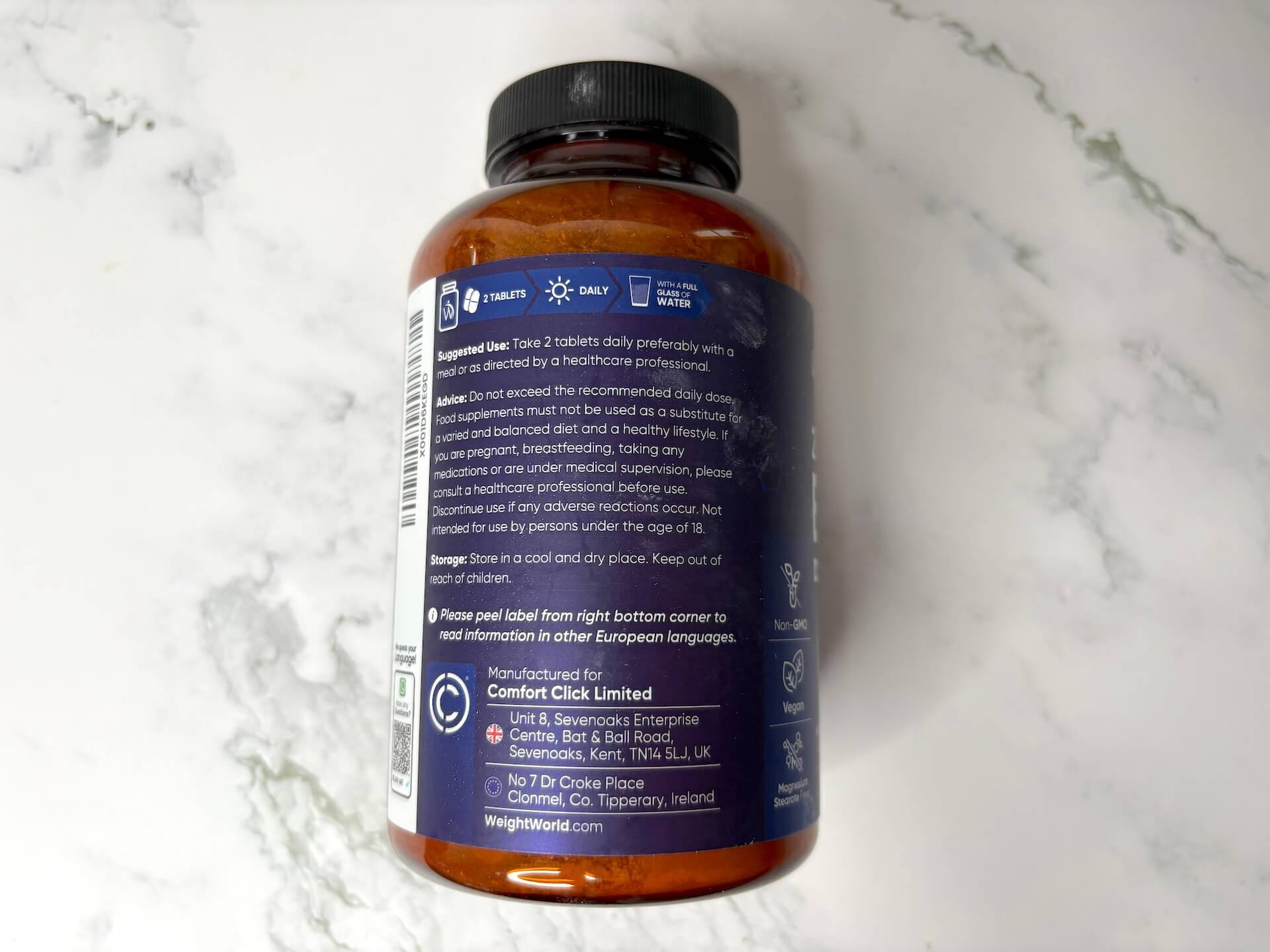 Vejledning til WeightWorld BCAA
