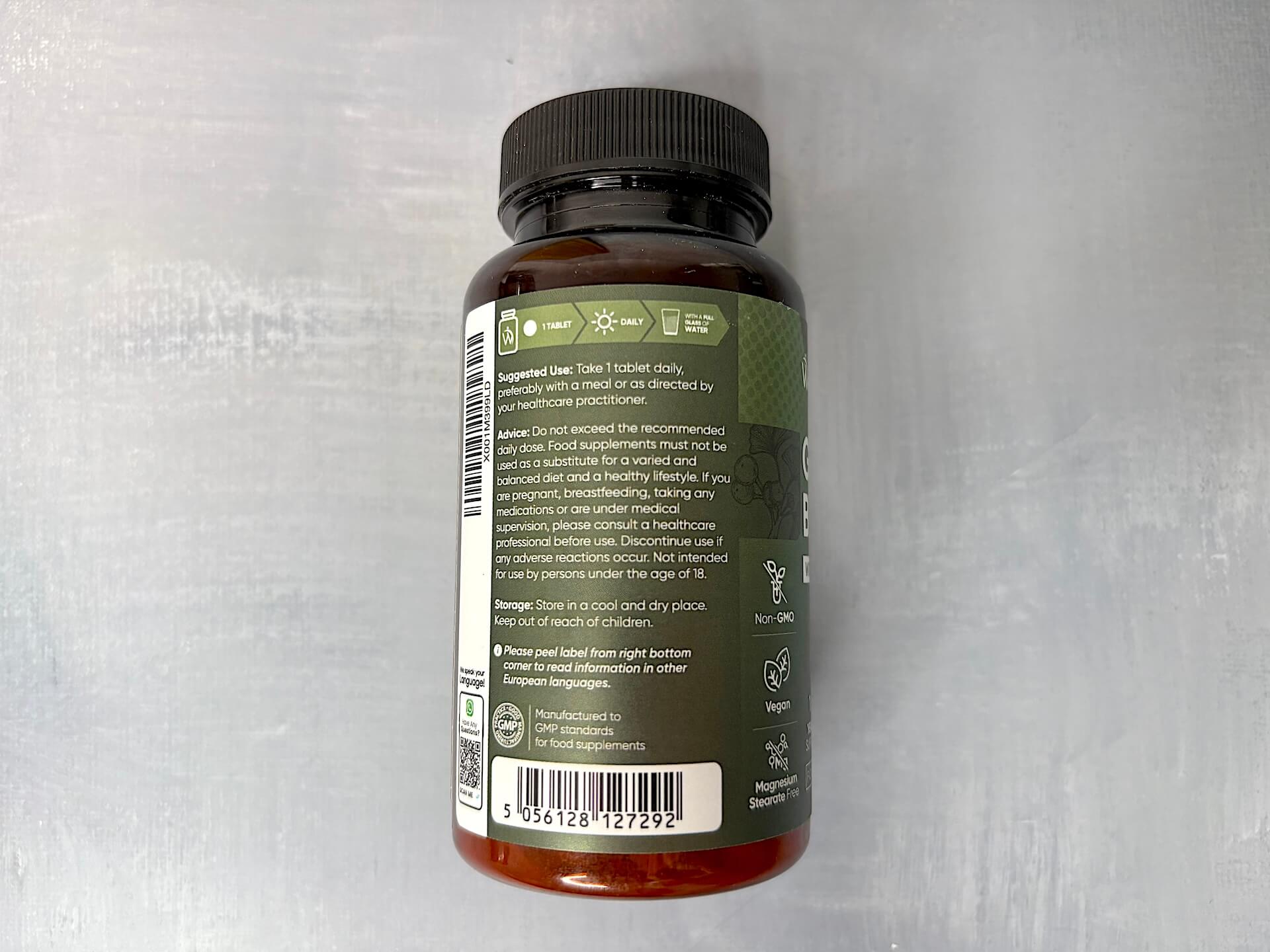 Vejledning til WeightWorld Ginkgo Biloba